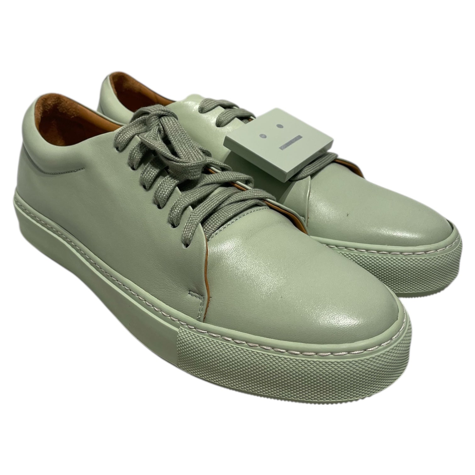 Acne Studios/Low-Sneakers/EU 41/GRN/adriana turnup view 1