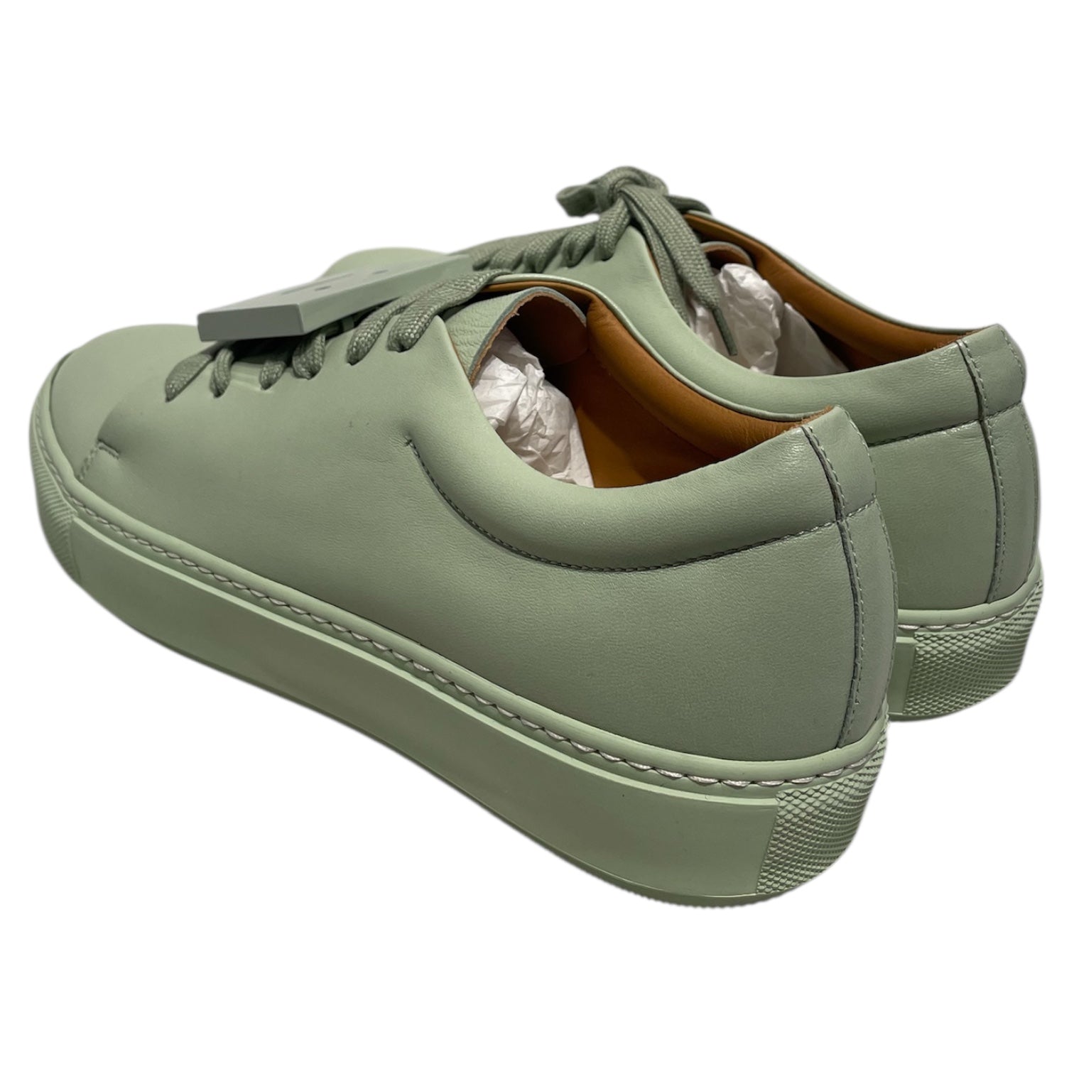 Acne Studios/Low-Sneakers/EU 41/GRN/adriana turnup view 2