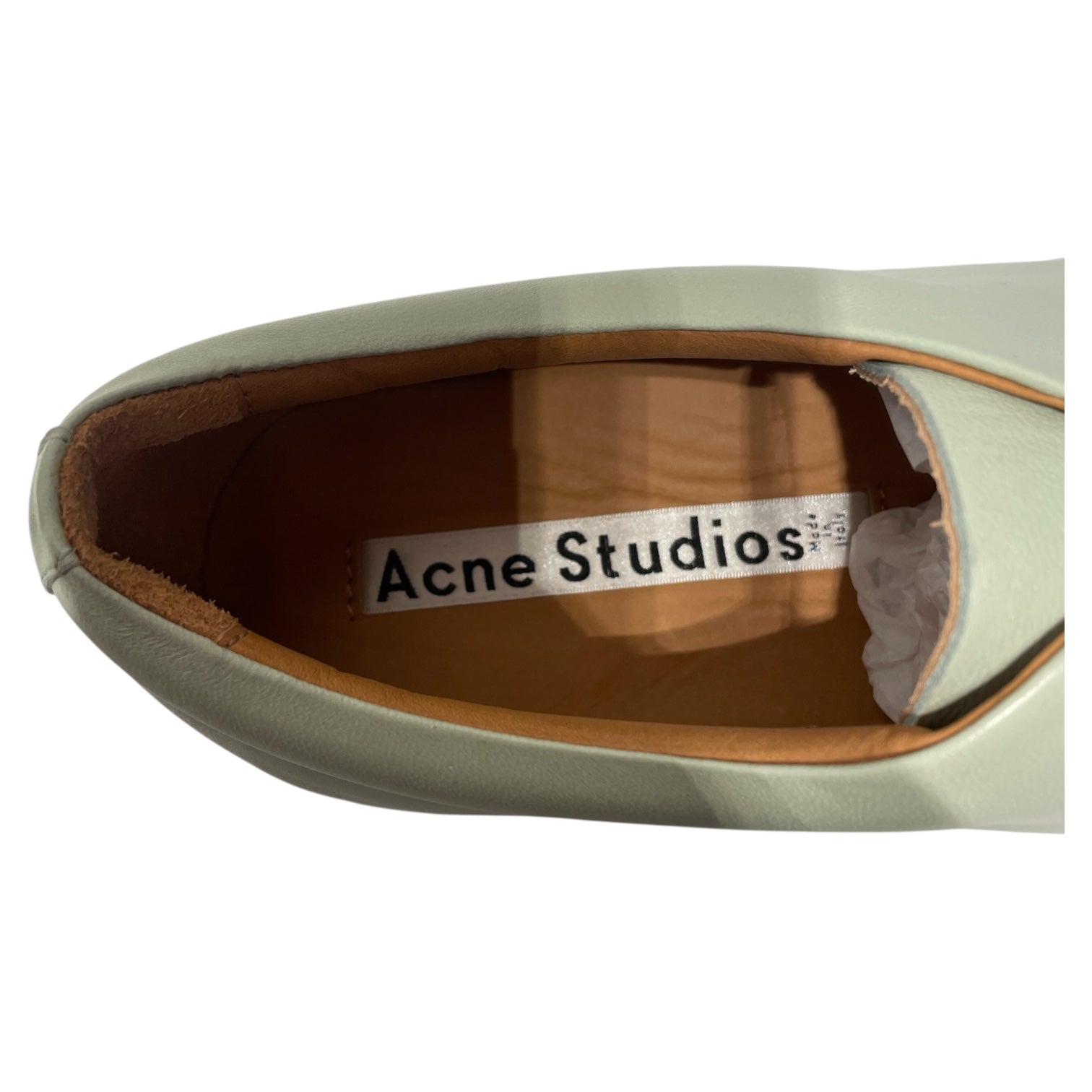 Acne Studios/Low-Sneakers/EU 41/GRN/adriana turnup view 3