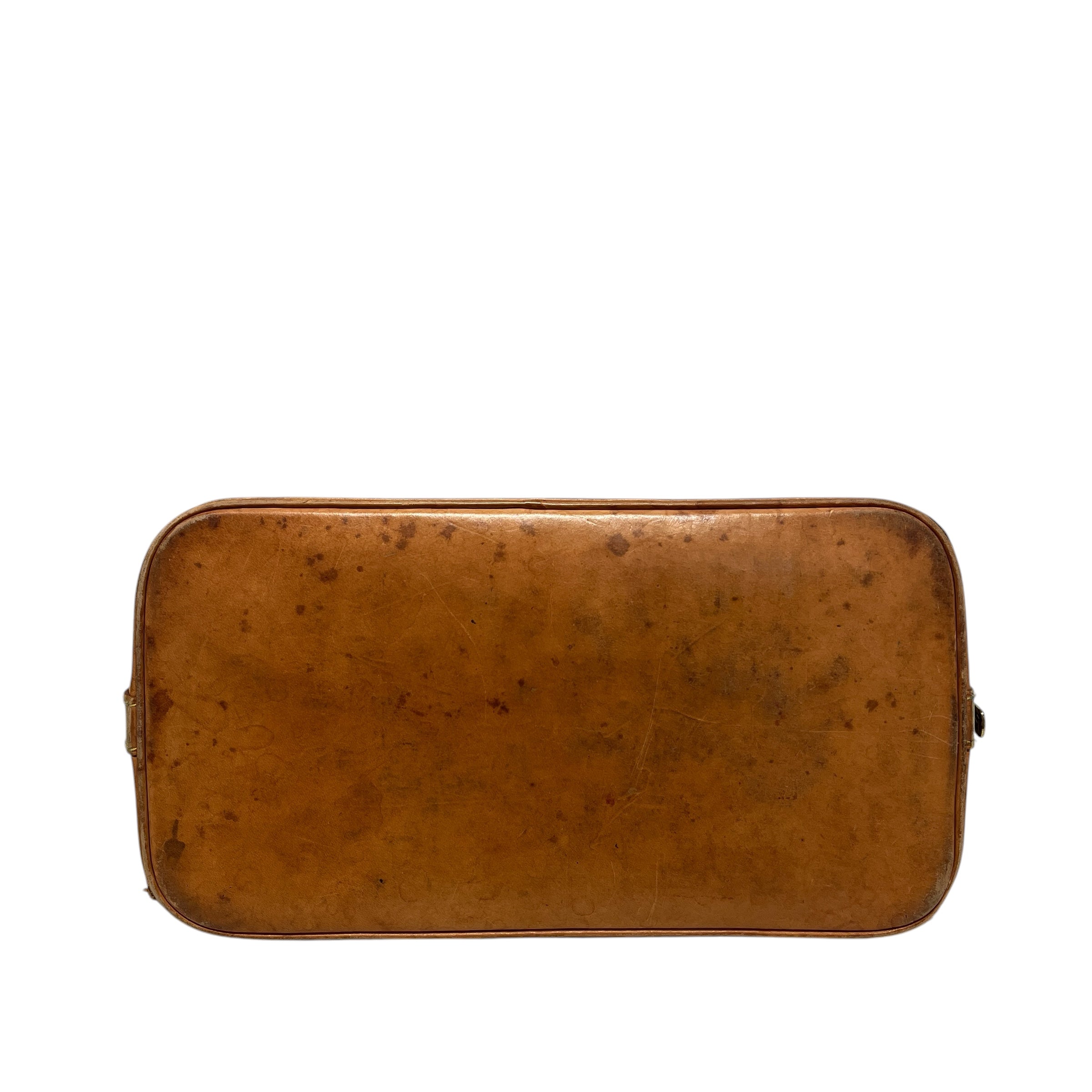 LOUIS VUITTON/Hand Bag/Monogram/Leather/BRW/Alma view 3