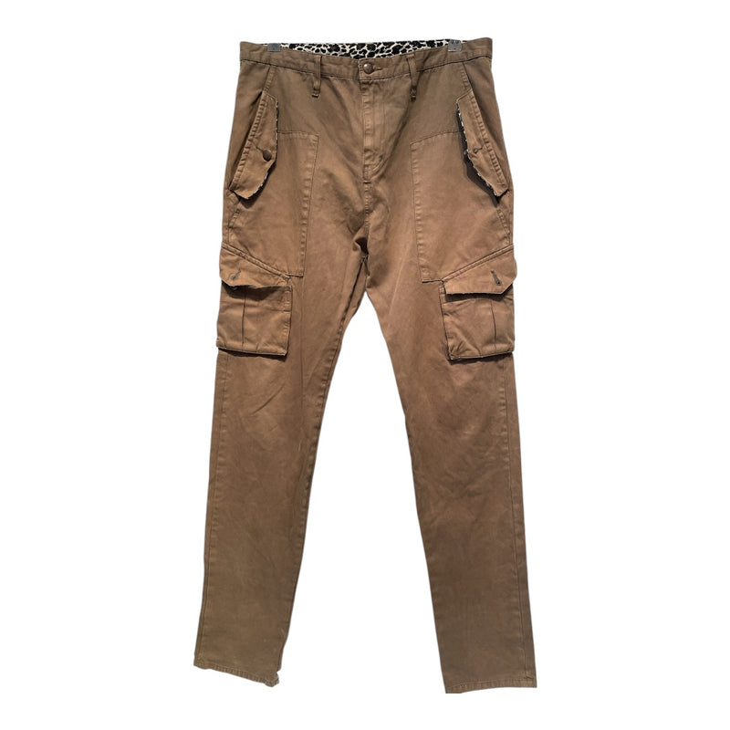 PPFM/Cargo Pants/Cotton/KHK/cheetah waist band cargo