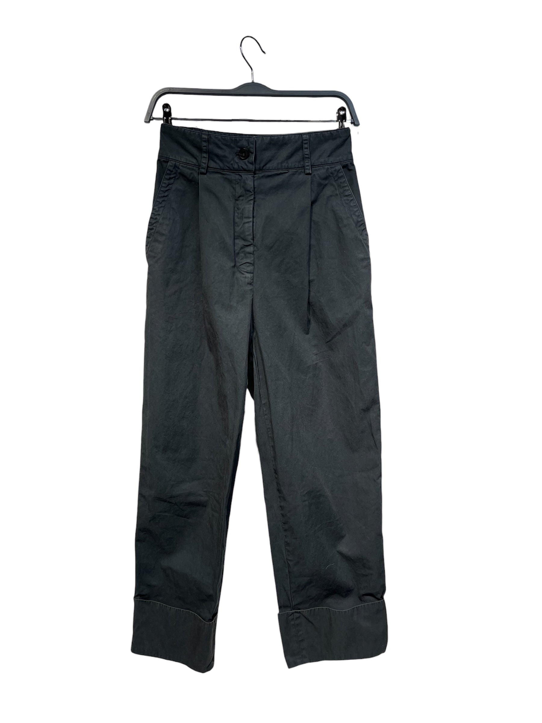 Acne Studios/Straight Pants/34/Cotton/GRY/ view 1