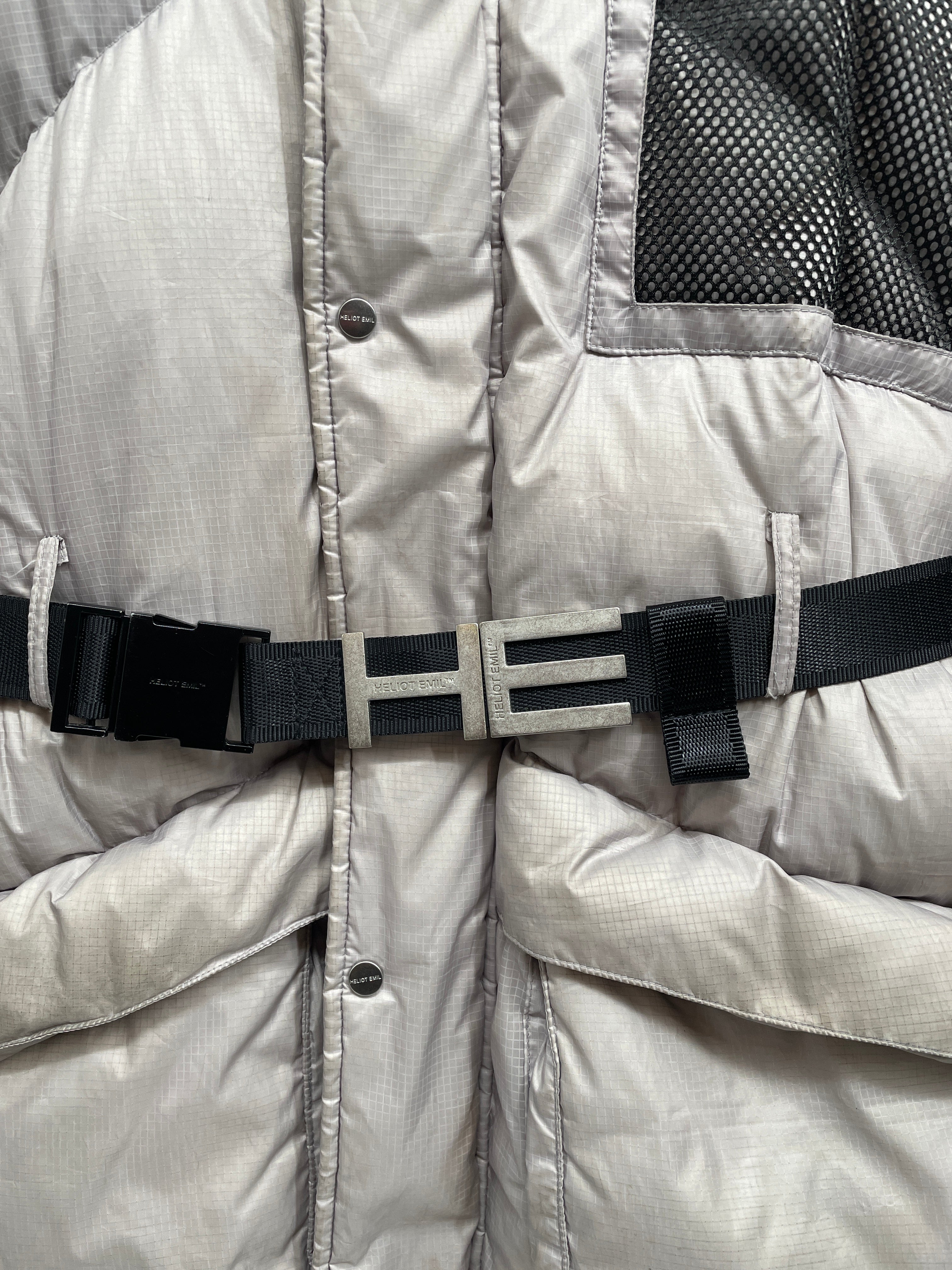 HELIOT EMIL/Puffer Jkt/S/Nylon/GRY/K2 JACKET view 4