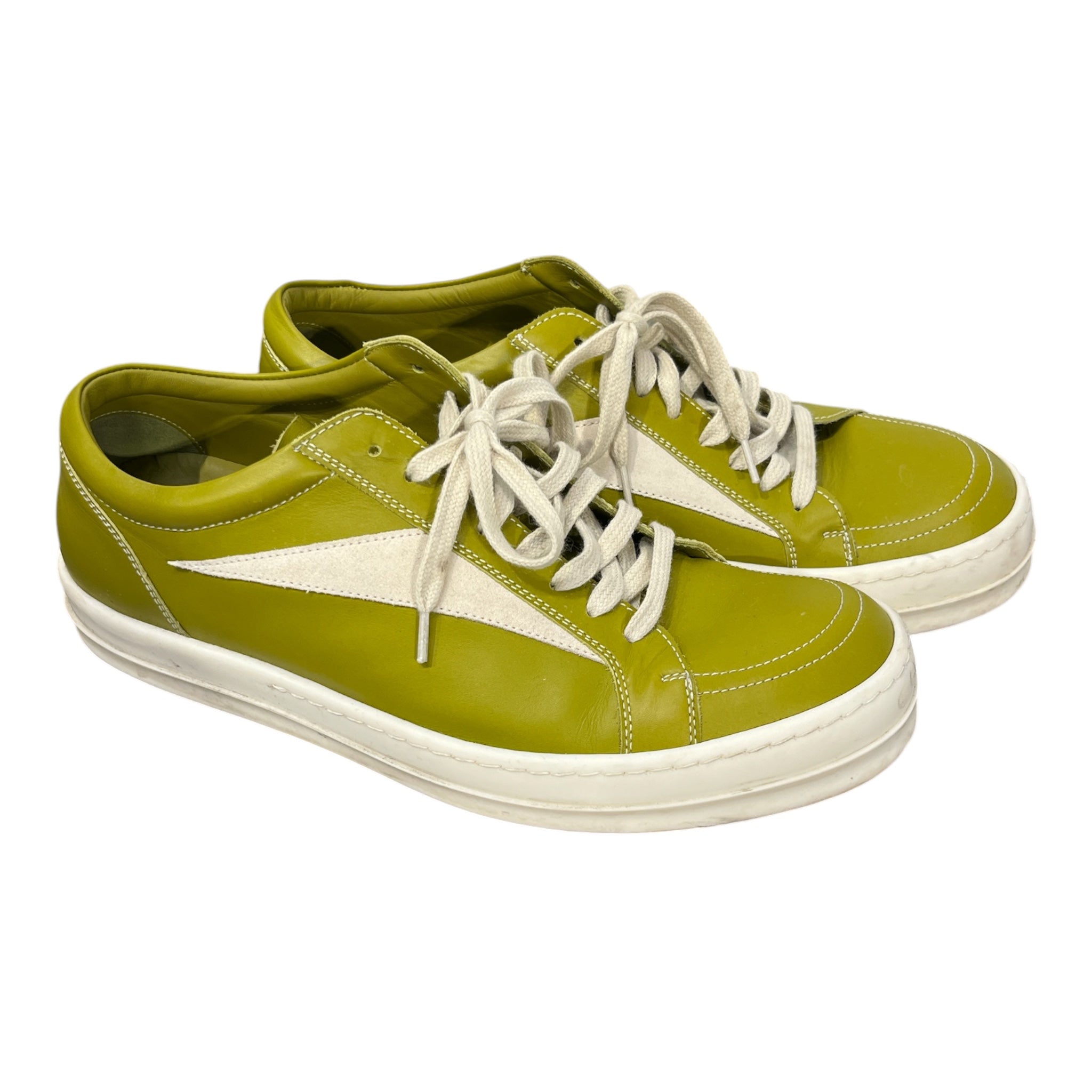 RICK OWENS DRKSHDW/Low-Sneakers/EU 43/Leather/GRN/PORTERVILLE view 1