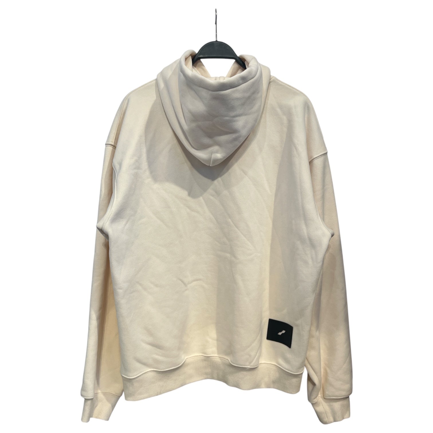 WE11DONE/Hoodie/M/Cotton/CRM/CREAM STRIPE LOGO view 2