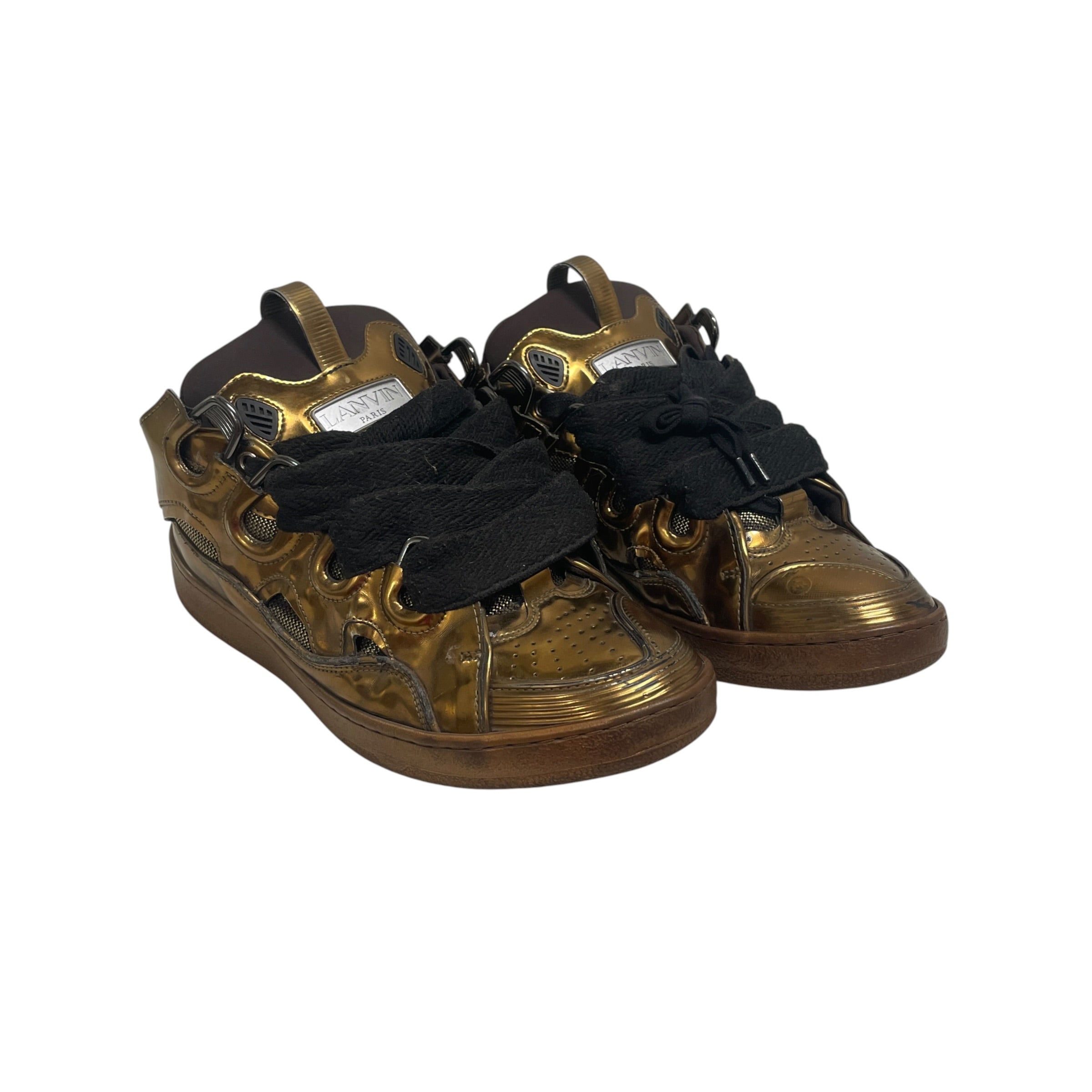 LANVIN/Low-Sneakers/US 11/BRW/BRONZE CURB SNEAKER view 1