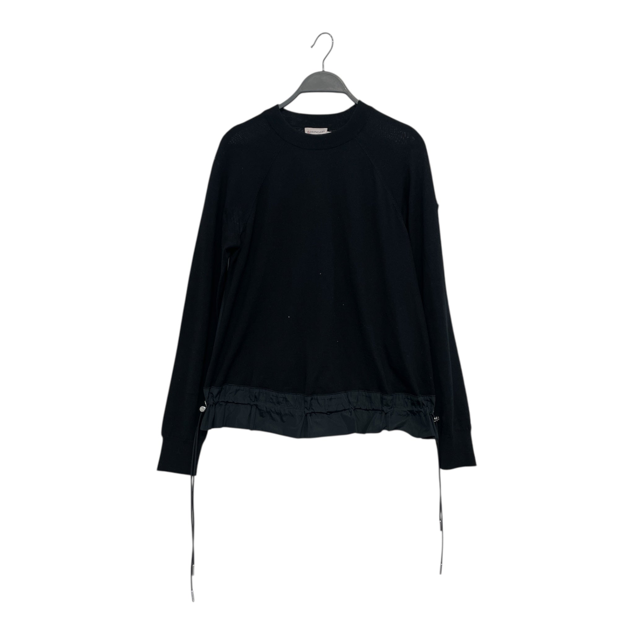 MONCLER/LS T-Shirt/S/Wool/BLK/moncler view 1