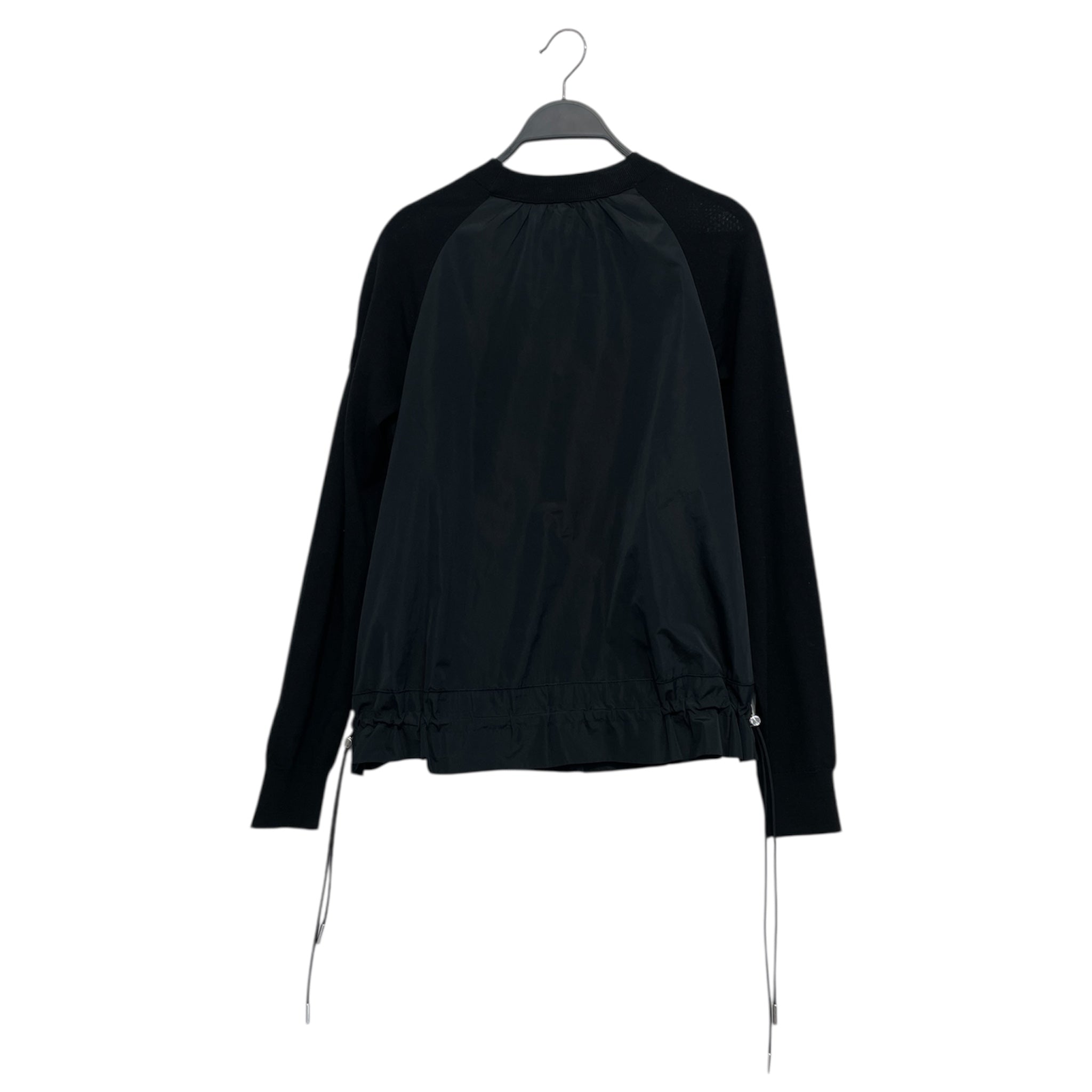 MONCLER/LS T-Shirt/S/Wool/BLK/moncler view 2