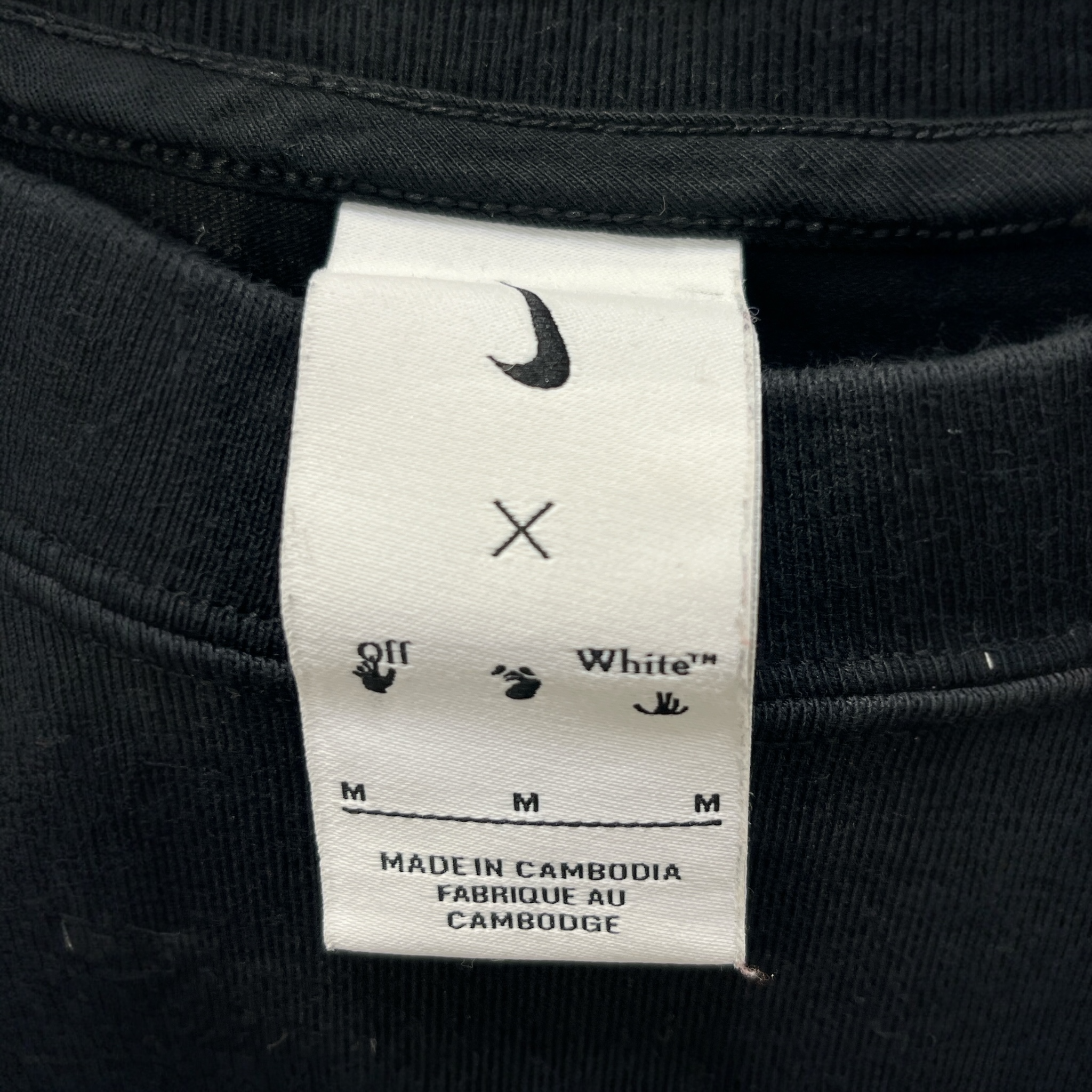 OFF-WHITE/T-Shirt/M/Cotton/BLK/Graphic/OO5 FA2022 view 3