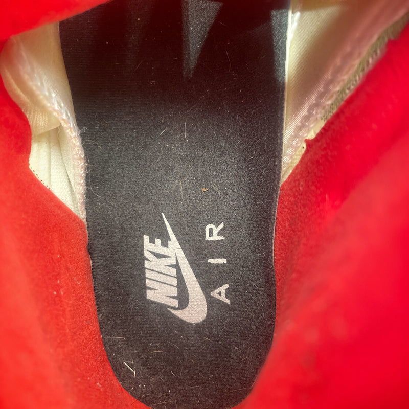 NIKE/Hi-Sneakers/US 10.5/Cotton/WHT/Jordan 5s Fire Red