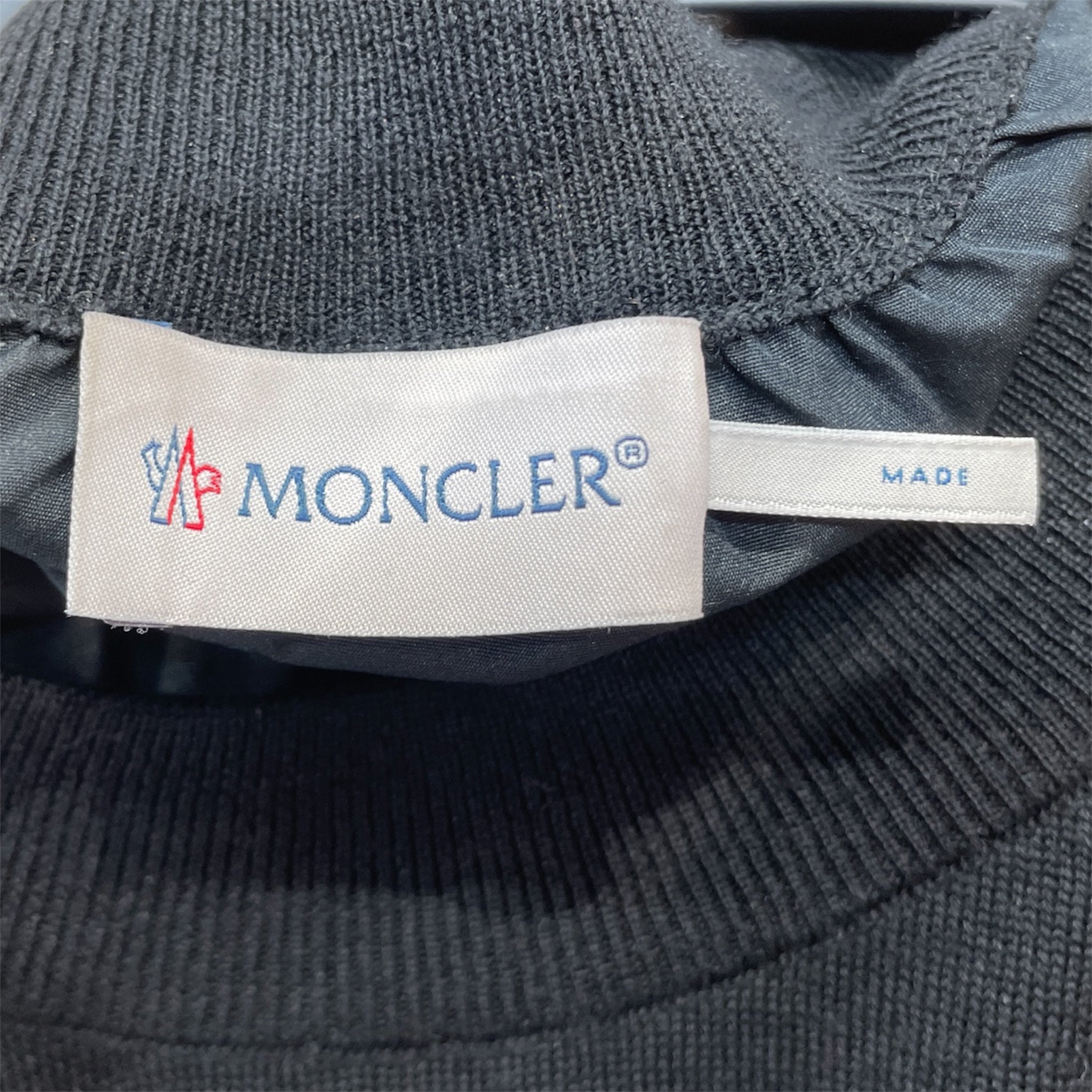 MONCLER/LS T-Shirt/S/Wool/BLK/moncler view 3