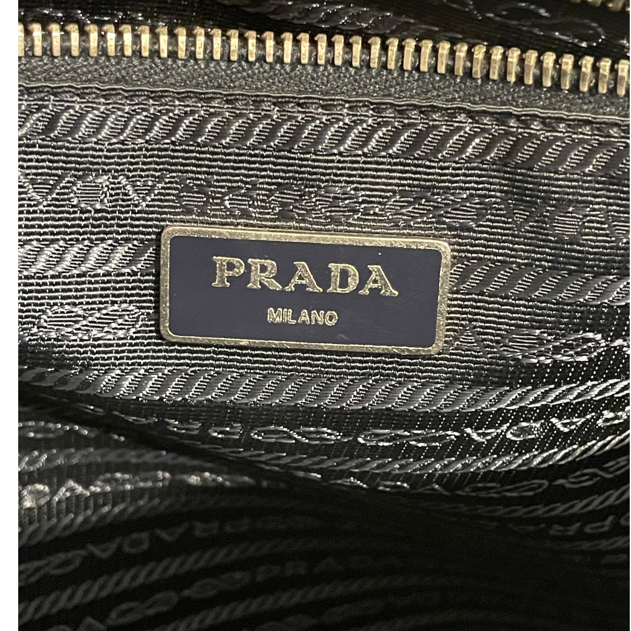 PRADA/Hand Bag/Leather/NVY/BRIEFCASE TOP HANDLE view 3