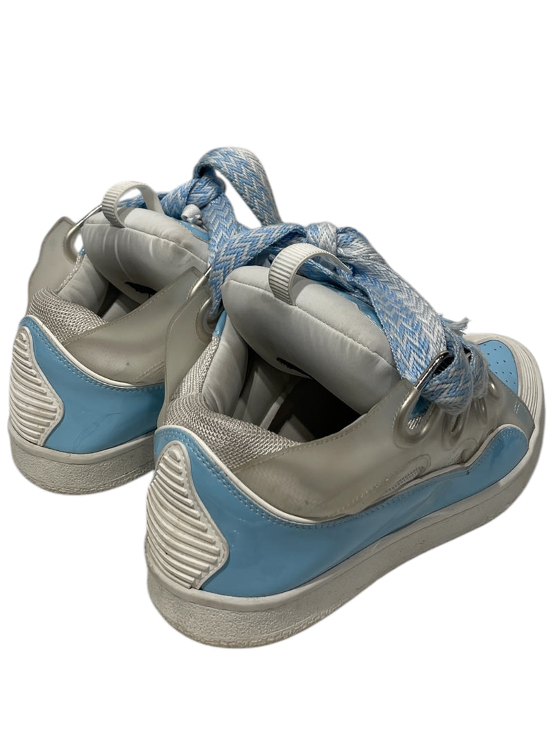 LANVIN/Low-Sneakers/US 10/BLU/Baby Blue White Mix