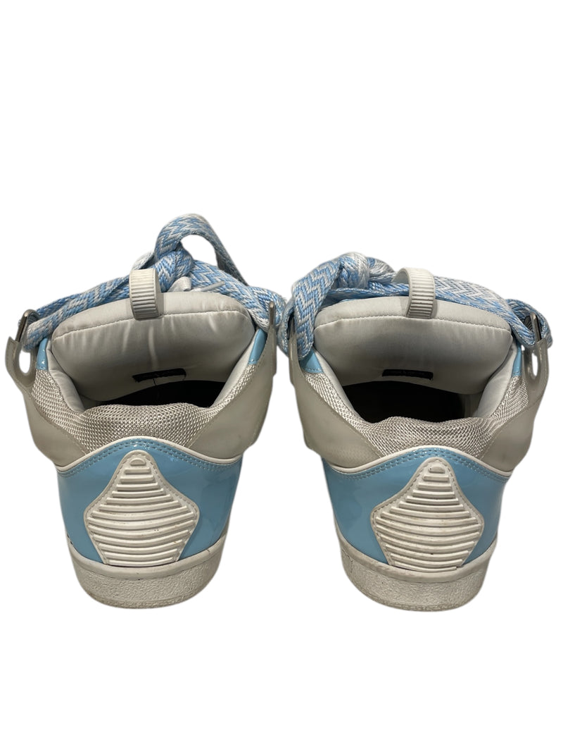 LANVIN/Low-Sneakers/US 10/BLU/Baby Blue White Mix