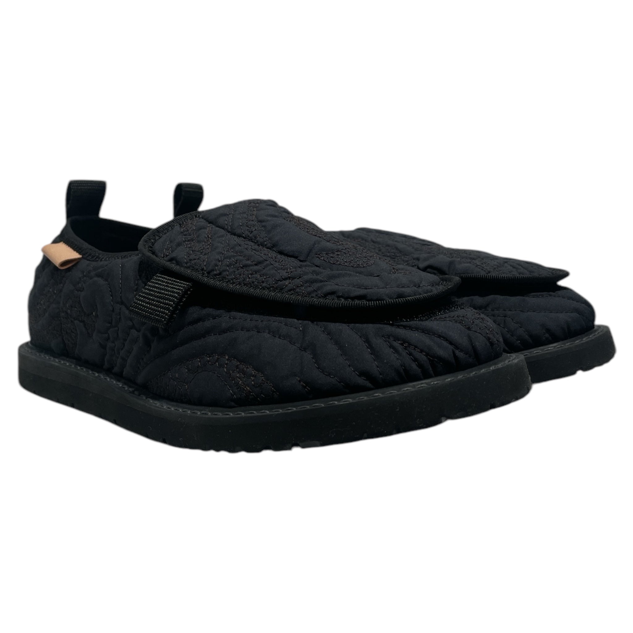 Hender Scheme/Low-Sneakers/Cotton/BLK/medi mocca quilting shoes view 1