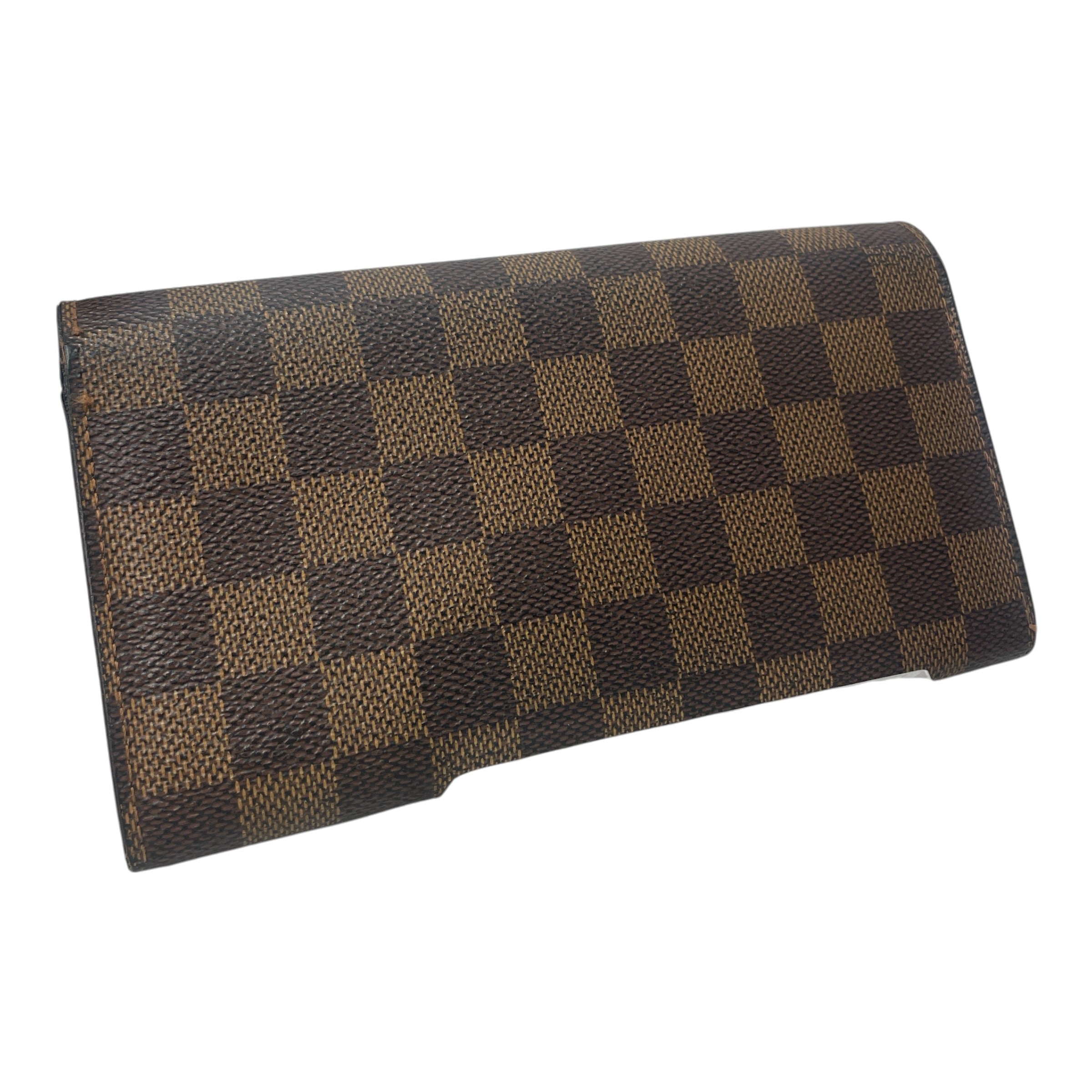 LOUIS VUITTON/Long Wallet/Monogram/Leather/BRW/L's/Damier Ebene Sarah Wallet view 2