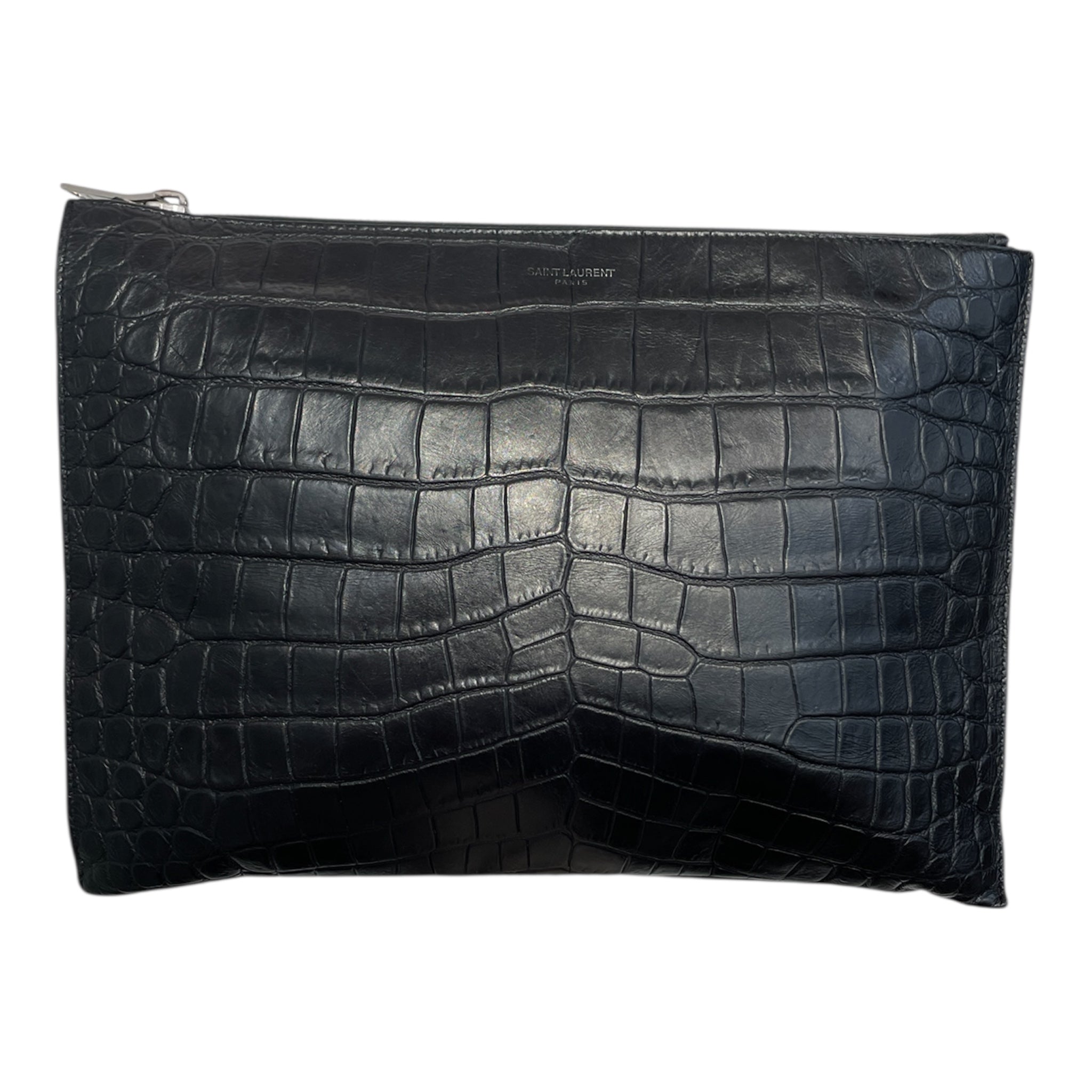 SAINT LAURENT/Pouch/Leather/BLK/TGR397294-1216 view 1