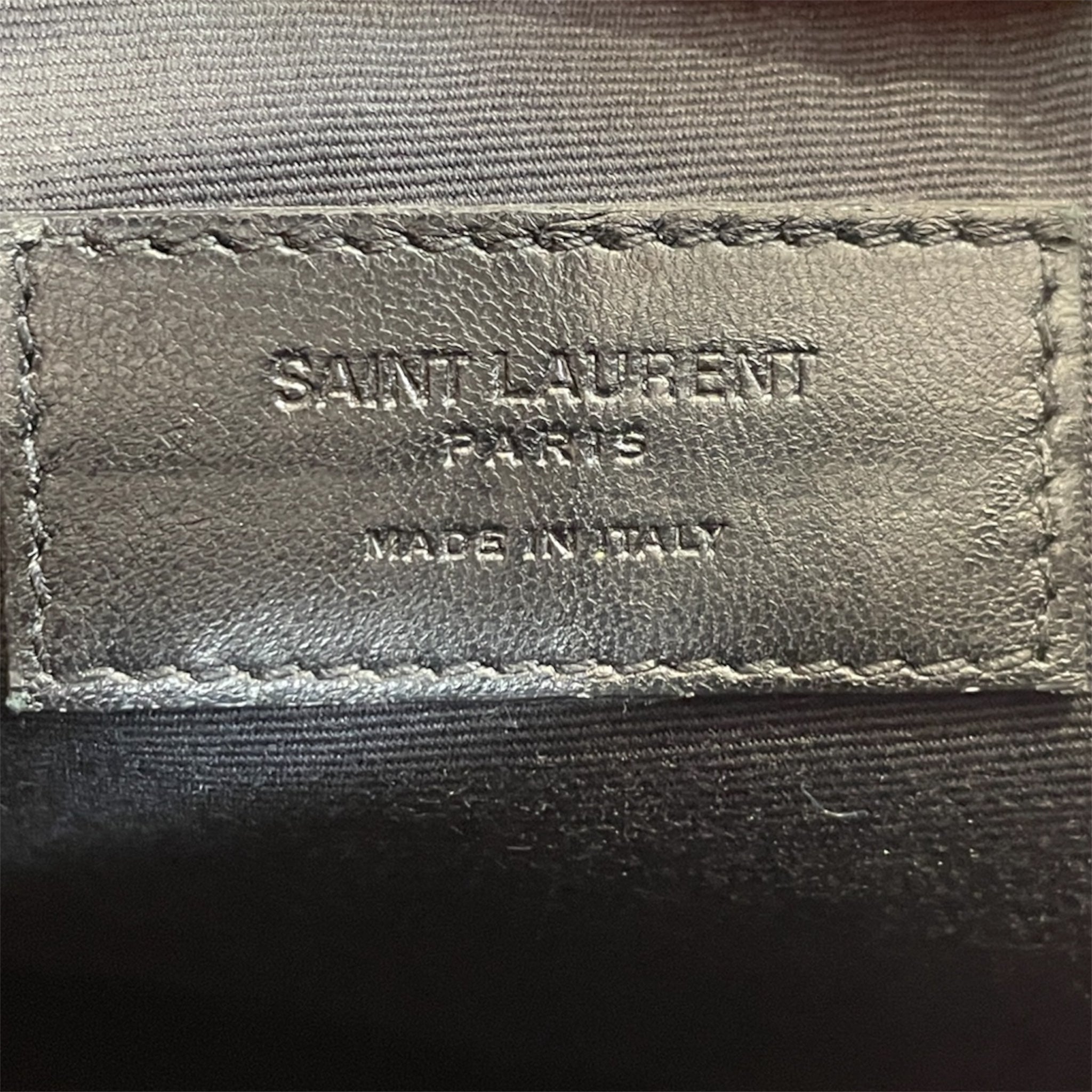 SAINT LAURENT/Pouch/Leather/BLK/TGR397294-1216 view 6