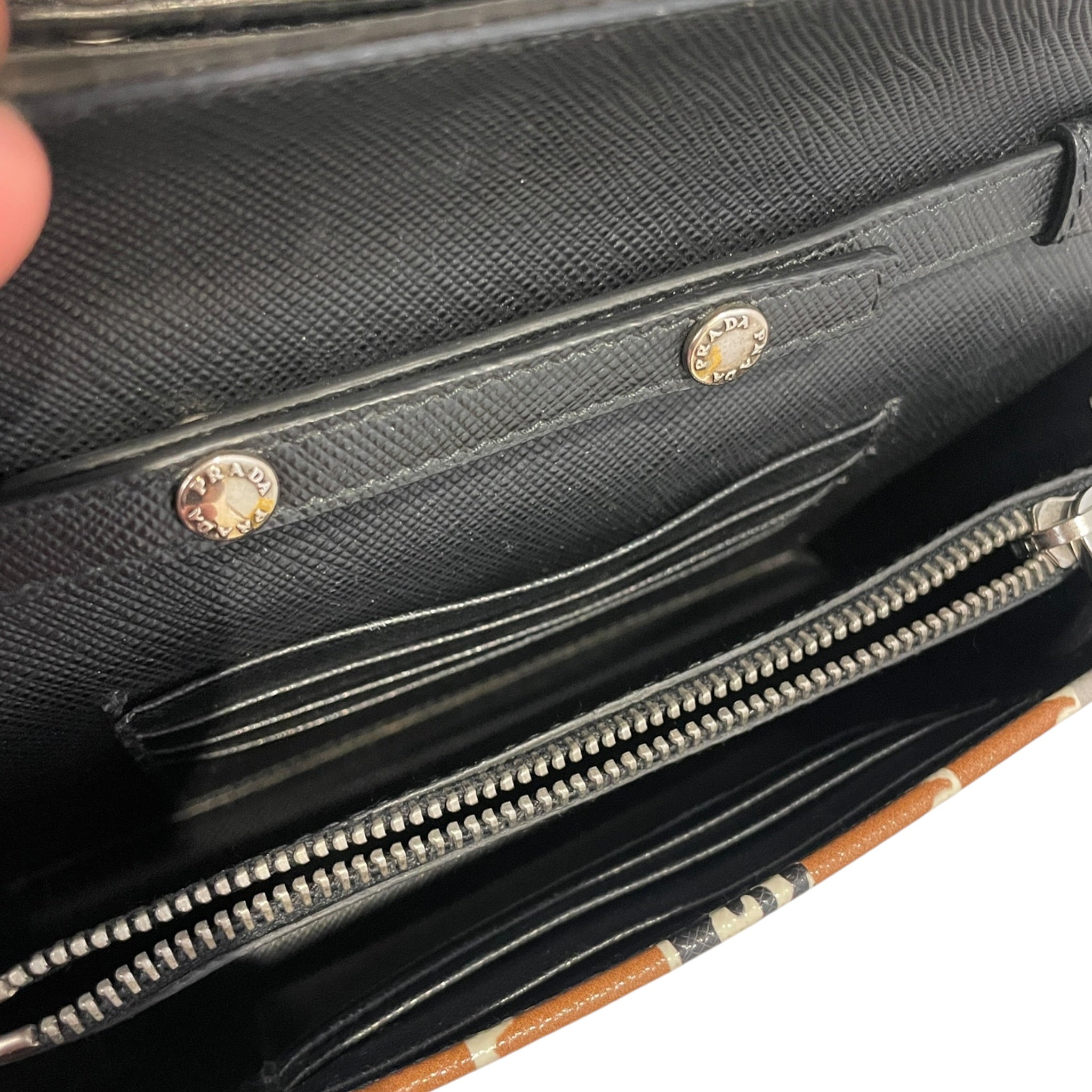 PRADA/Cross Body Bag/All Over Print/Leather/CML/XVKYMG7 view 4