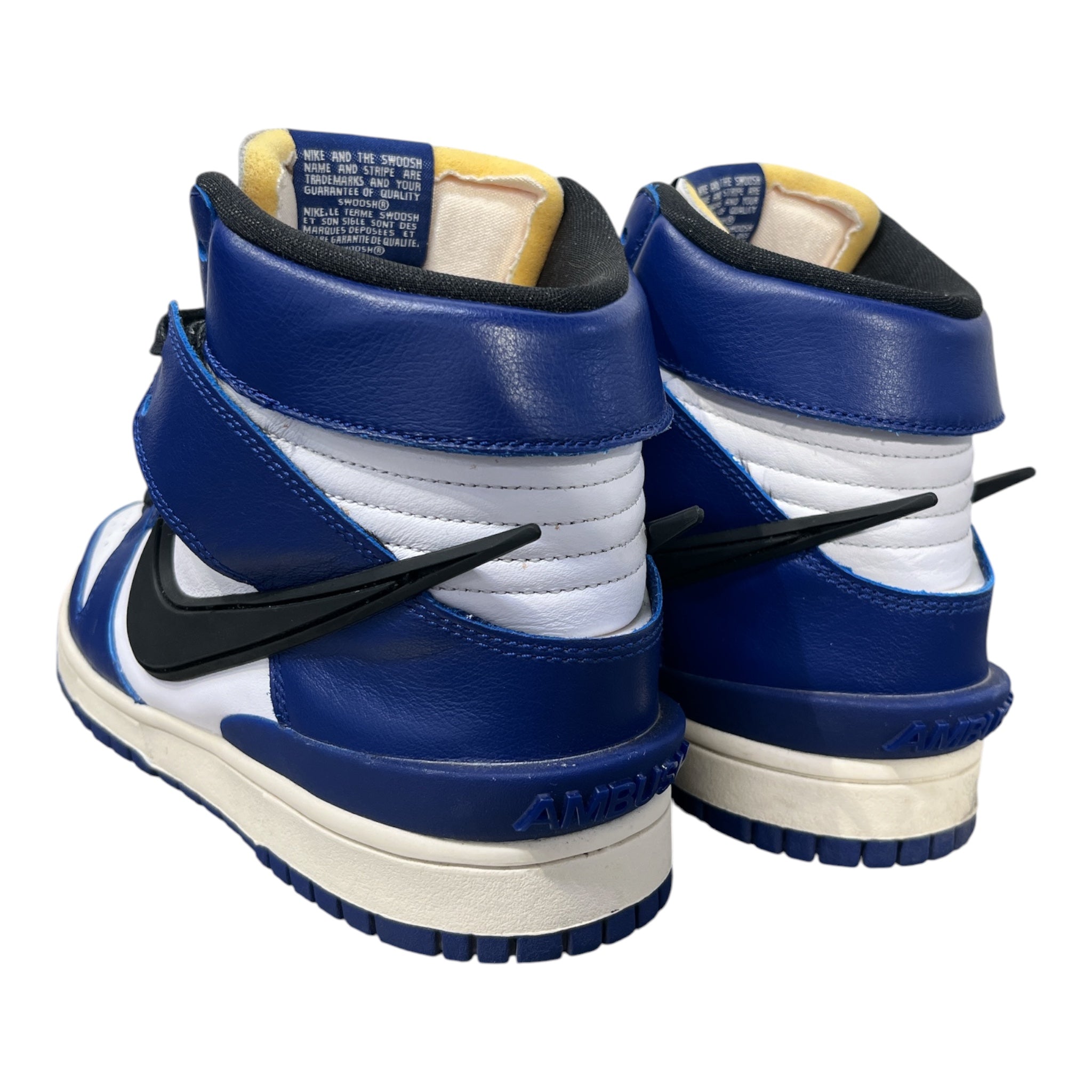 NIKE/DUNK HI/Hi-Sneakers/US 7.5/Leather/BLU/CU7544-400 view 2