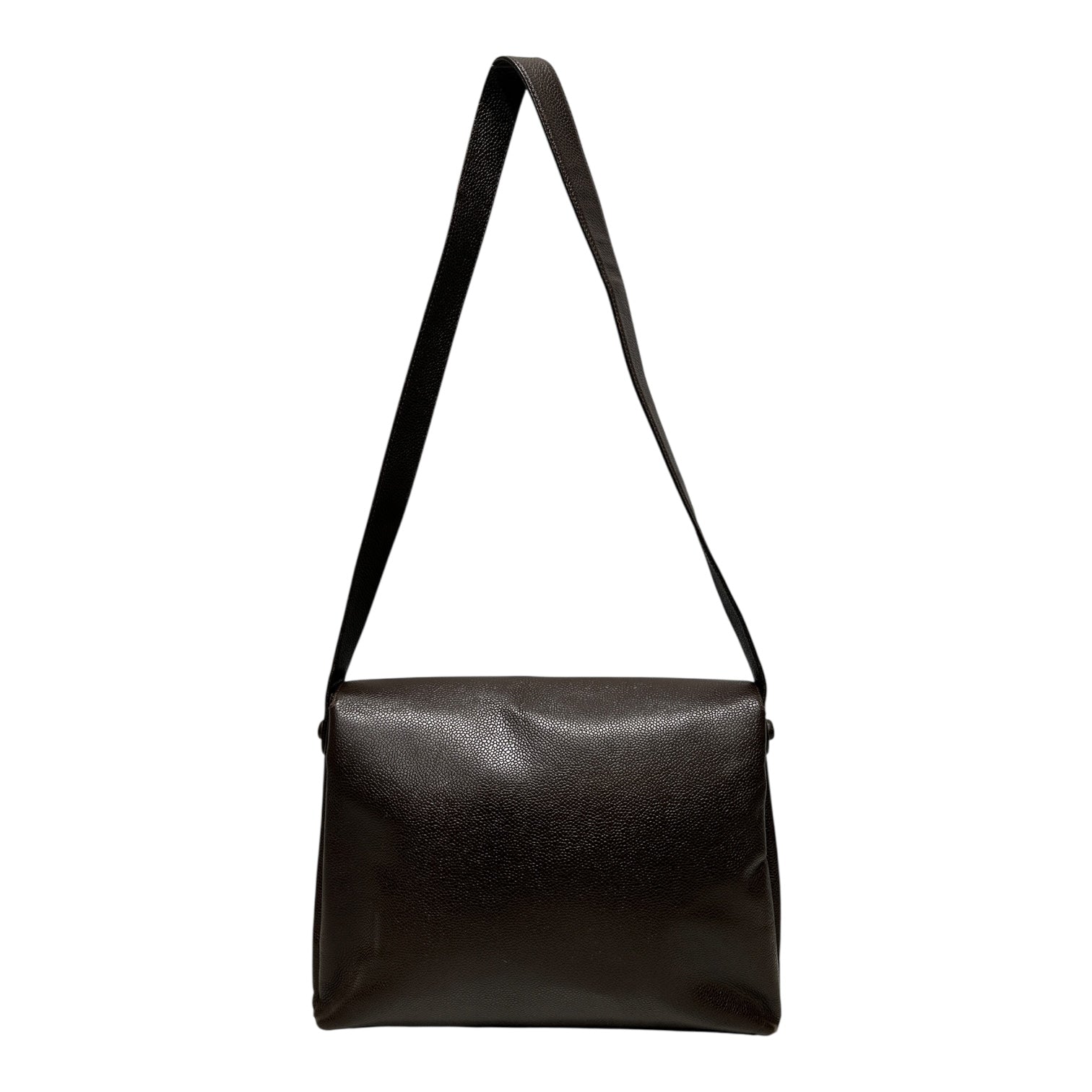 CHANEL/Tote Bag/Leather/BRW/CAVIAR MESSANGER BAG view 2