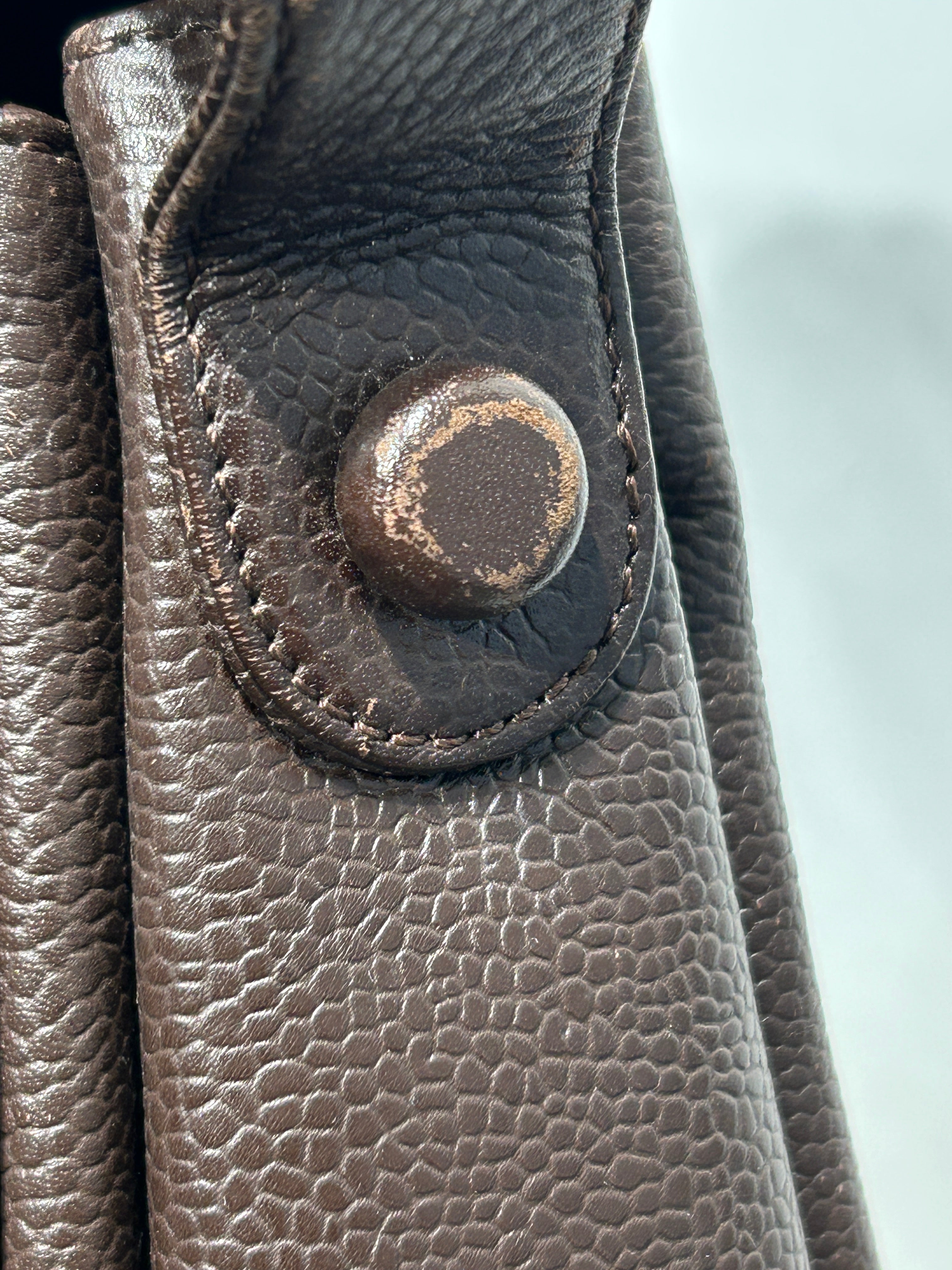 CHANEL/Tote Bag/Leather/BRW/CAVIAR MESSANGER BAG view 8