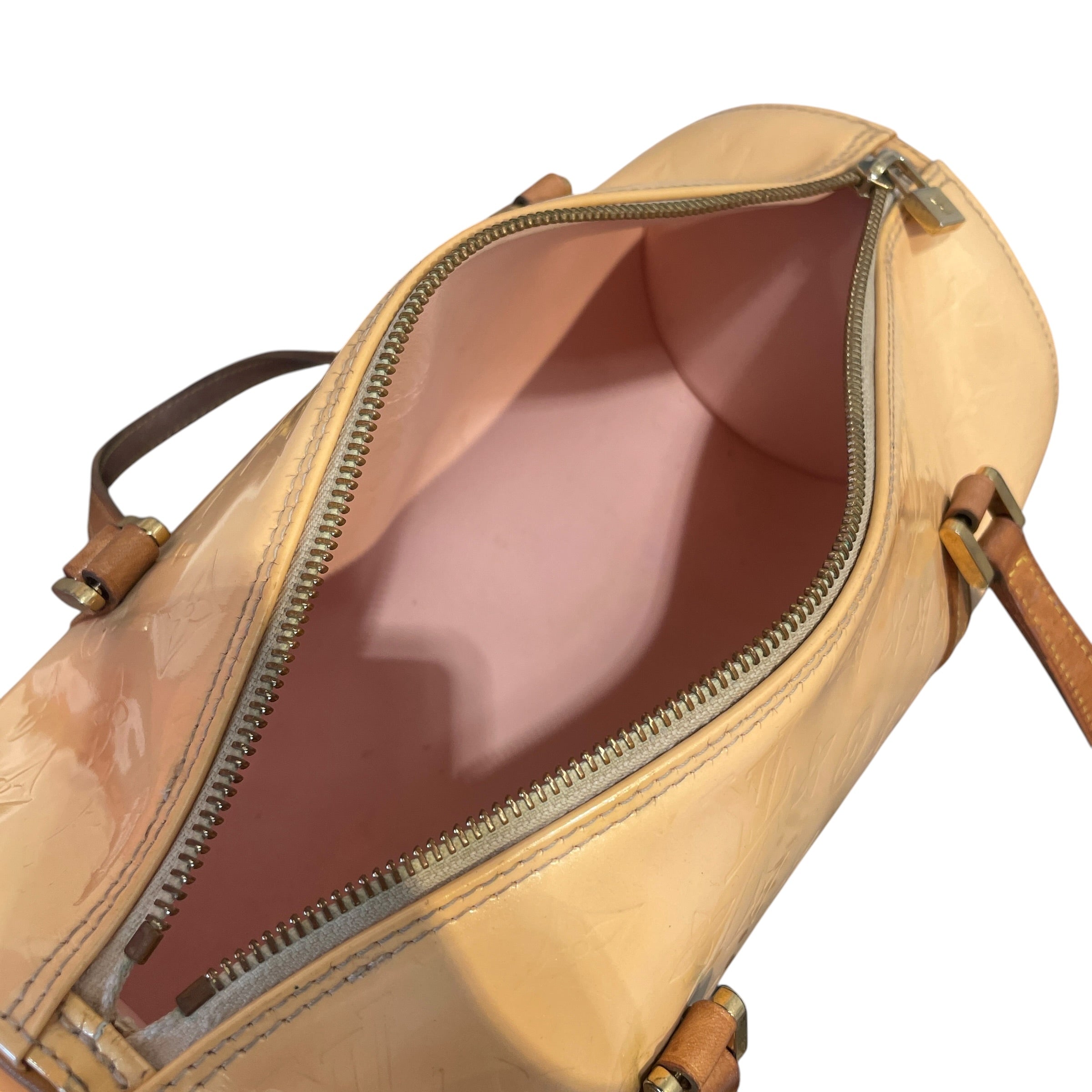 LOUIS VUITTON/Hand Bag/Leather/BEG/Papillion view 5