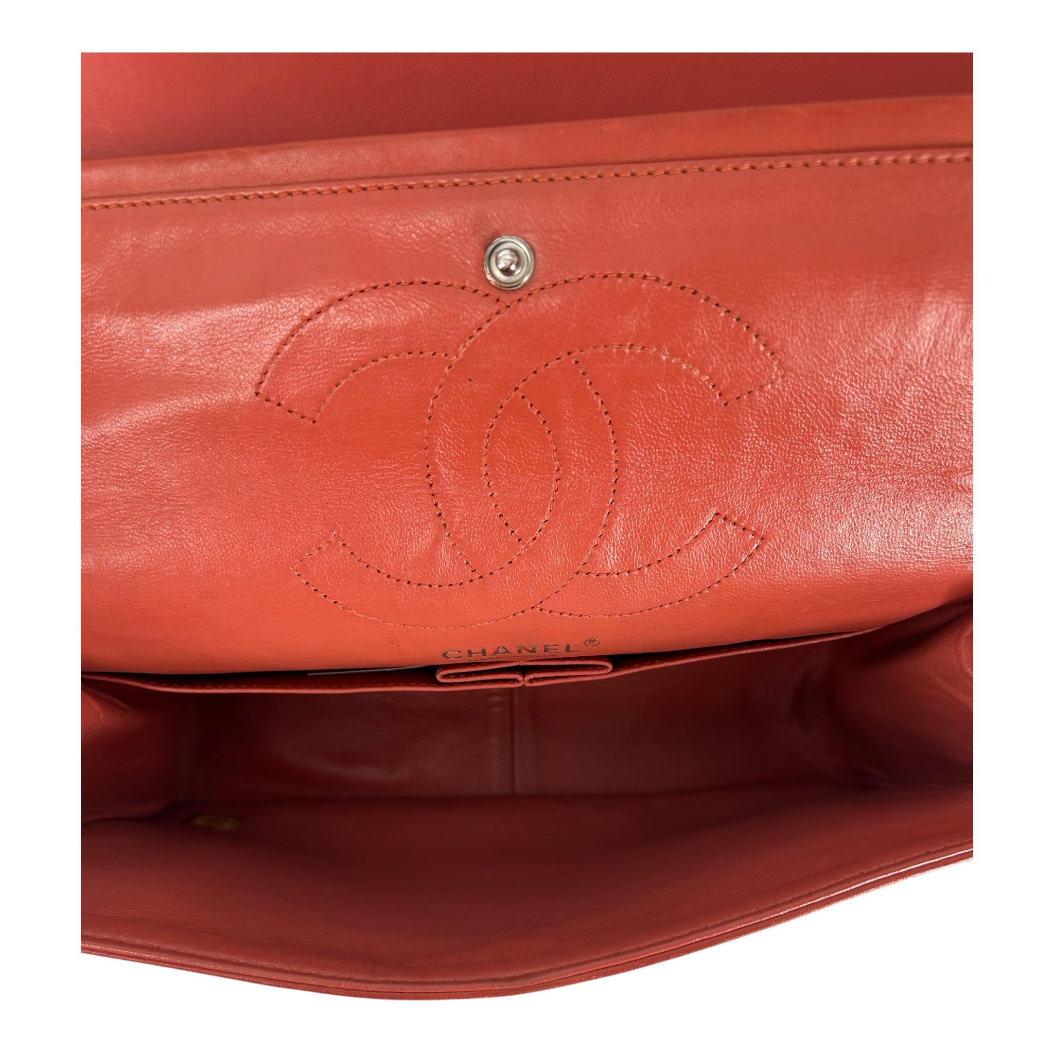 CHANEL/Cross Body Bag/Leather/RED/14588671 view 4