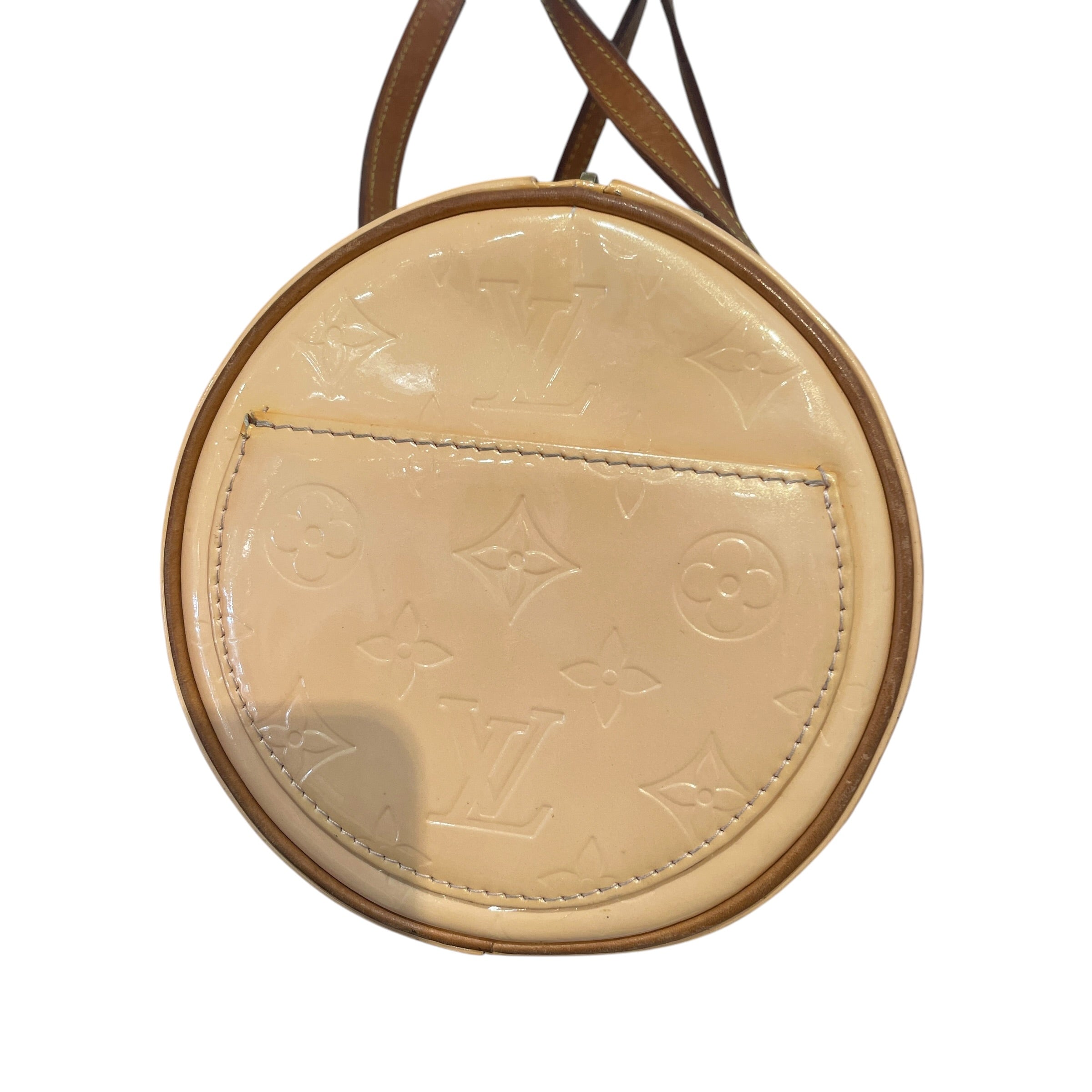 LOUIS VUITTON/Hand Bag/Leather/BEG/Papillion view 3