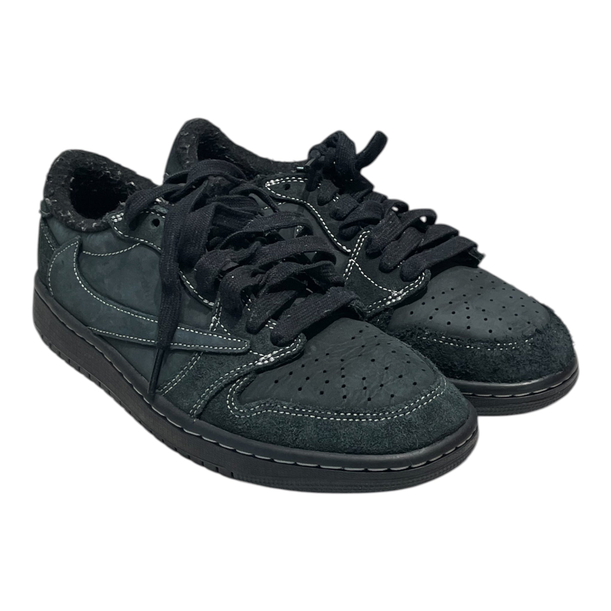TRAVIS SCOTT/Low-Sneakers/US 6.5/Cotton/BLK/Travis Scott x Air Jordan 1 Lo view 1