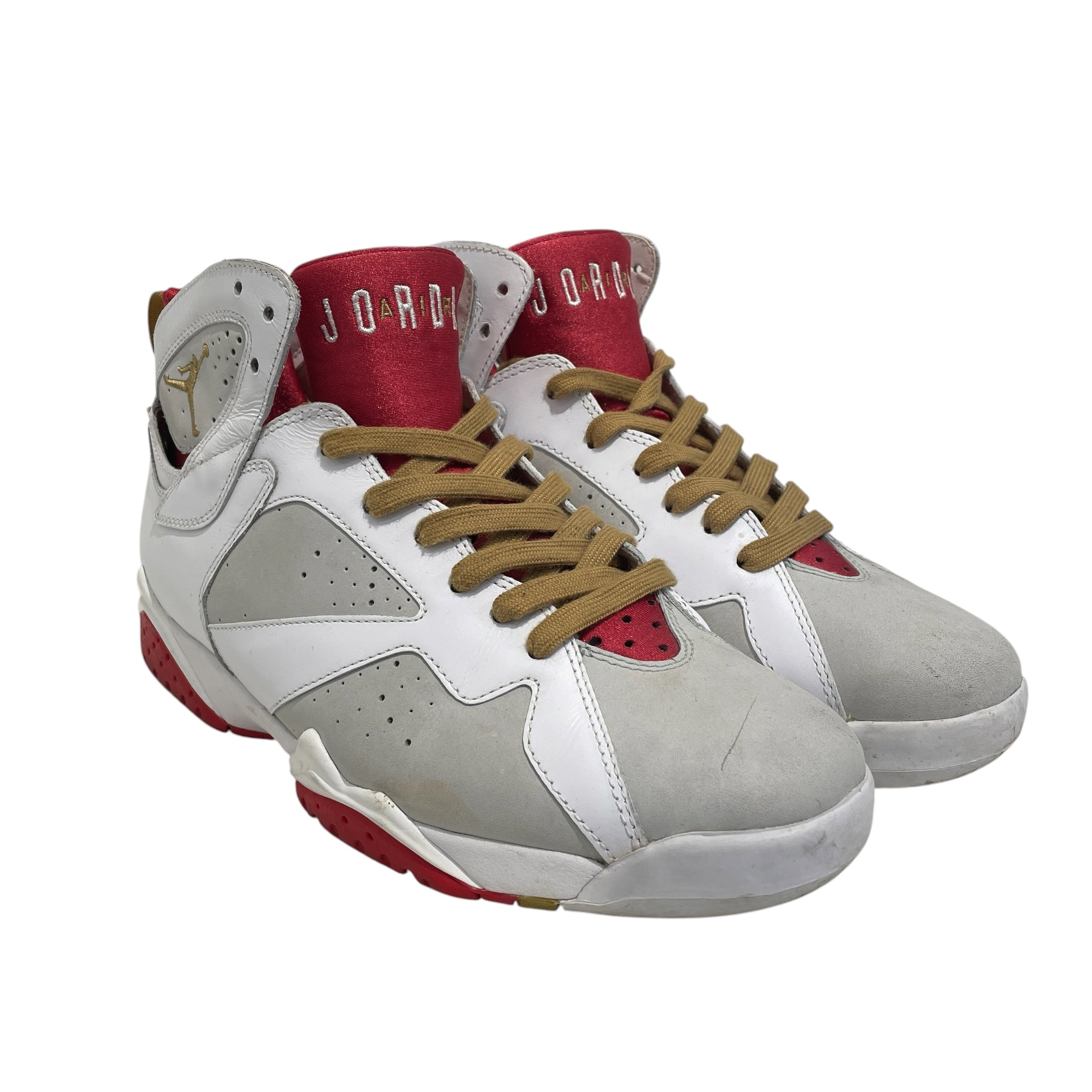 NIKE/AIR JORDAN 7 RETRO YOTR/Hi-Sneakers/US 10/Leather/WHT/459873-005 view 1