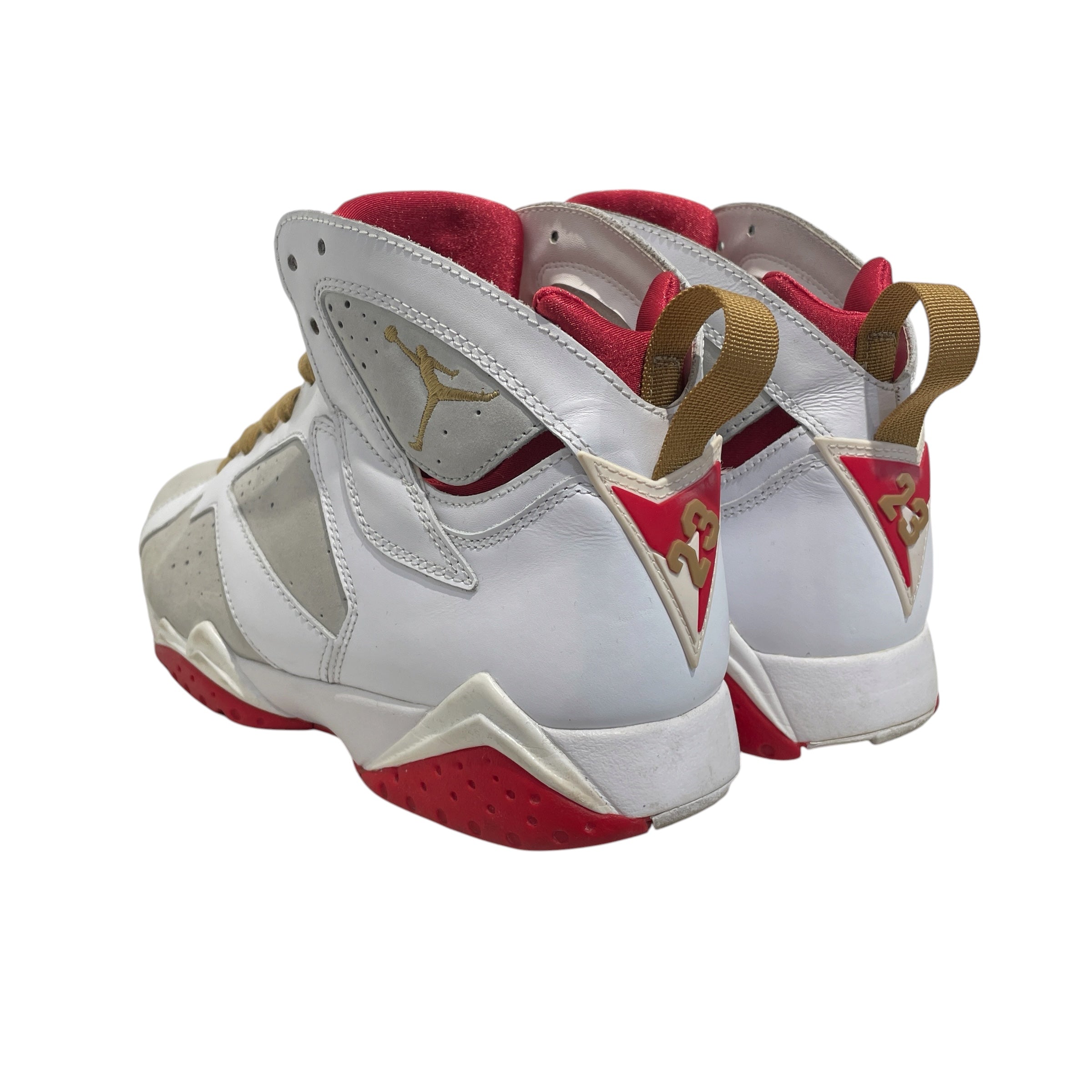 NIKE/AIR JORDAN 7 RETRO YOTR/Hi-Sneakers/US 10/Leather/WHT/459873-005 view 2