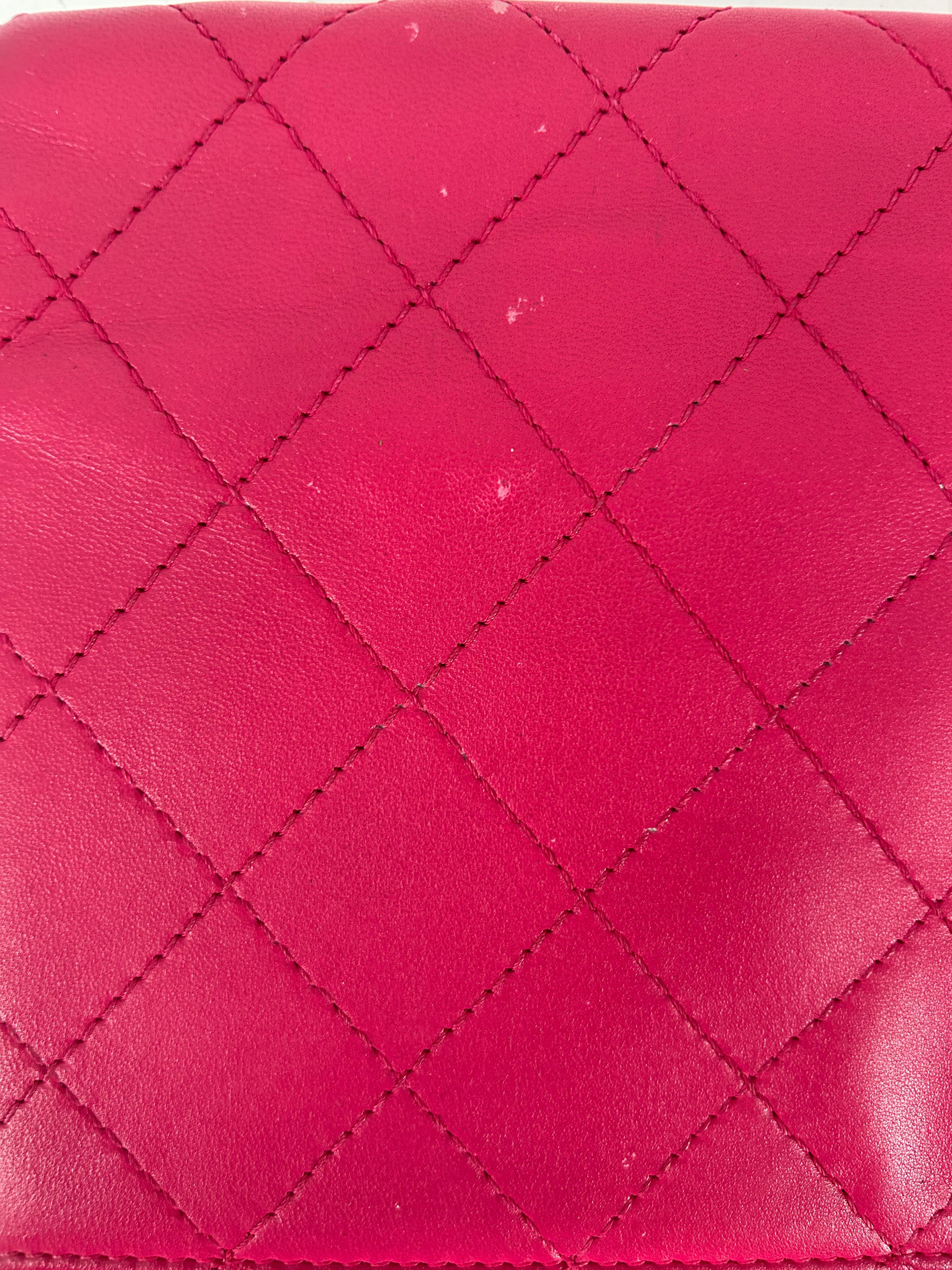 CHANEL/Cross Body Bag/Leather/PNK/19597585 QUILTED view 6
