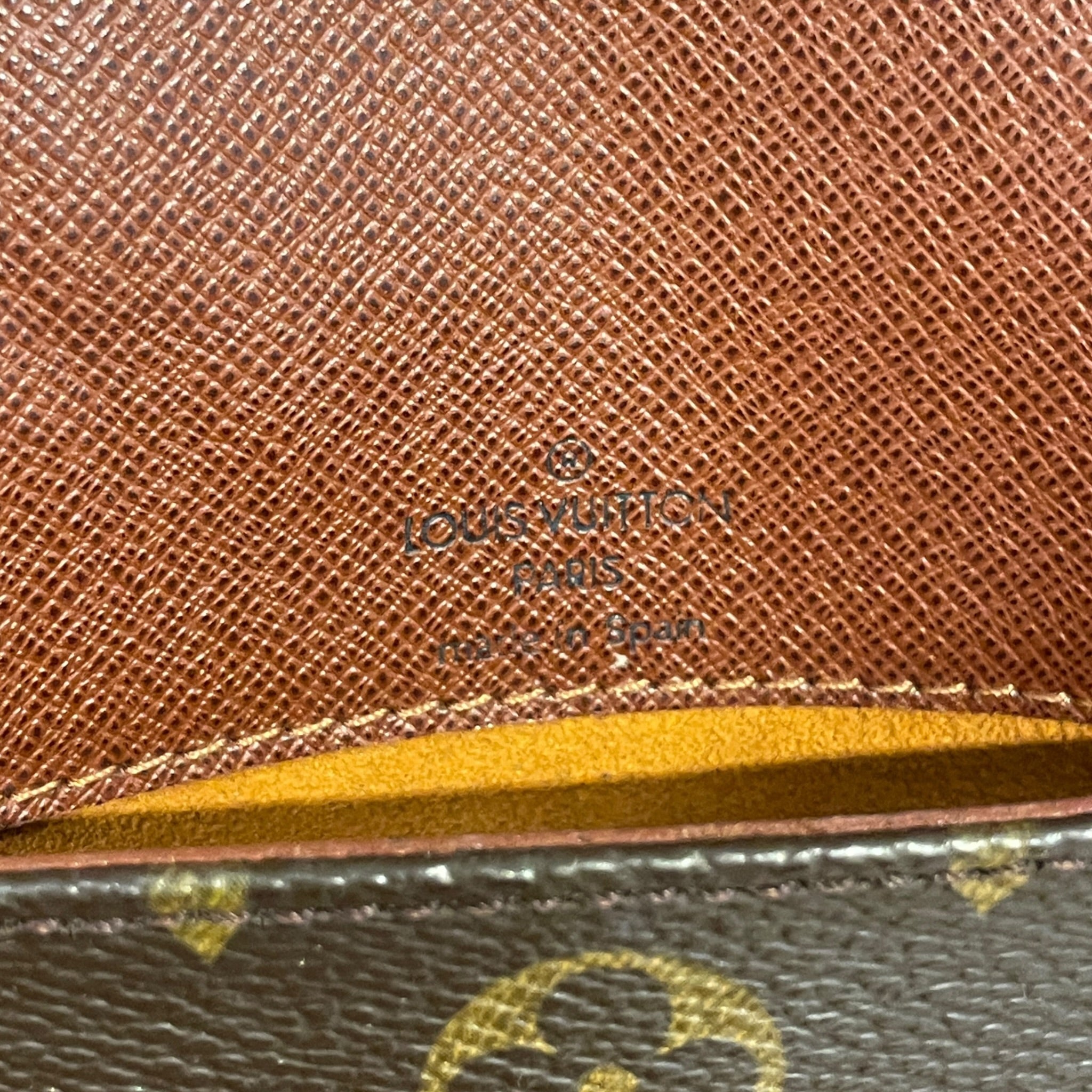 LOUIS VUITTON/Cross Body Bag/Monogram/Leather/BRW/Monogram Musette Bag view 3