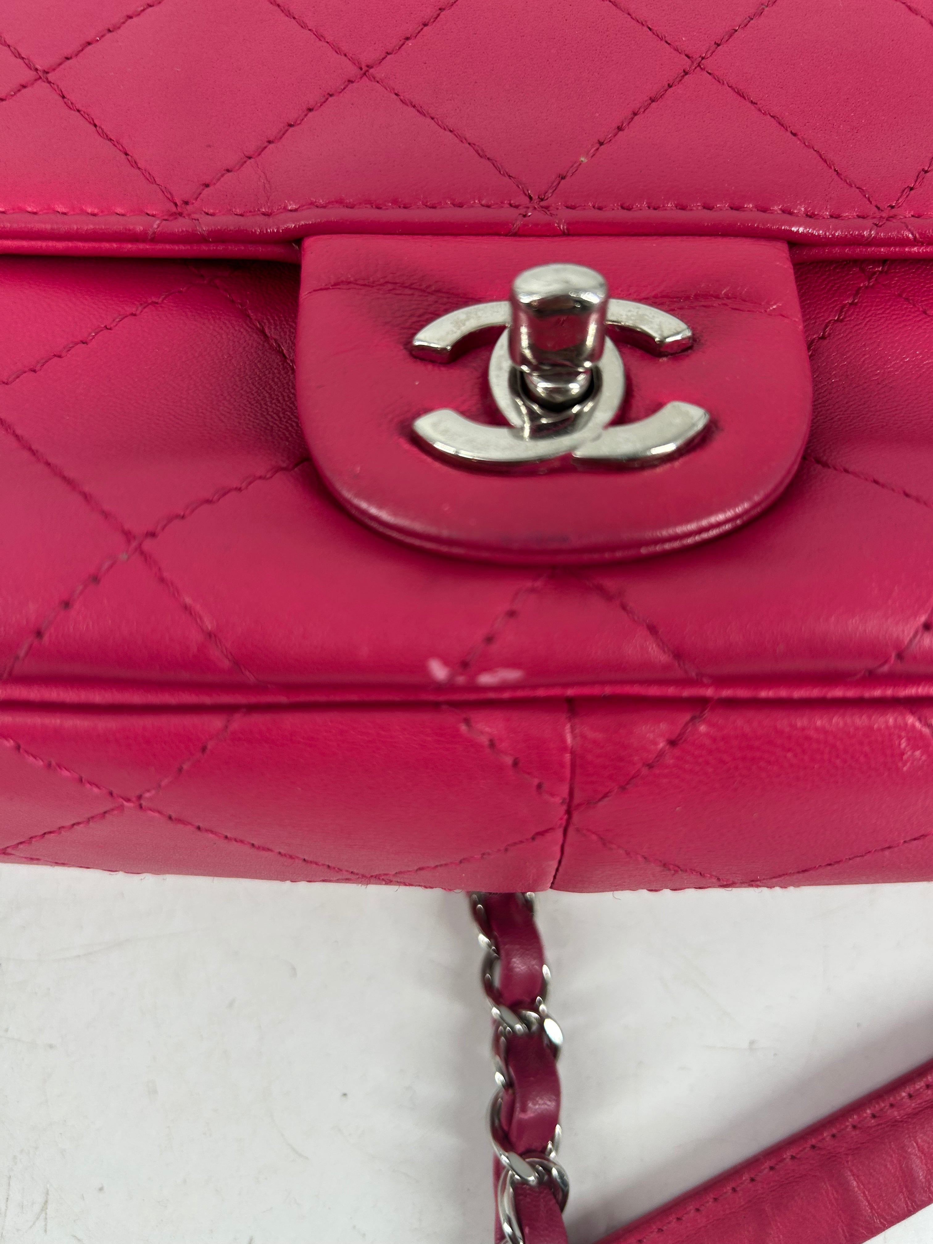 CHANEL/Cross Body Bag/Leather/PNK/19597585 QUILTED view 7
