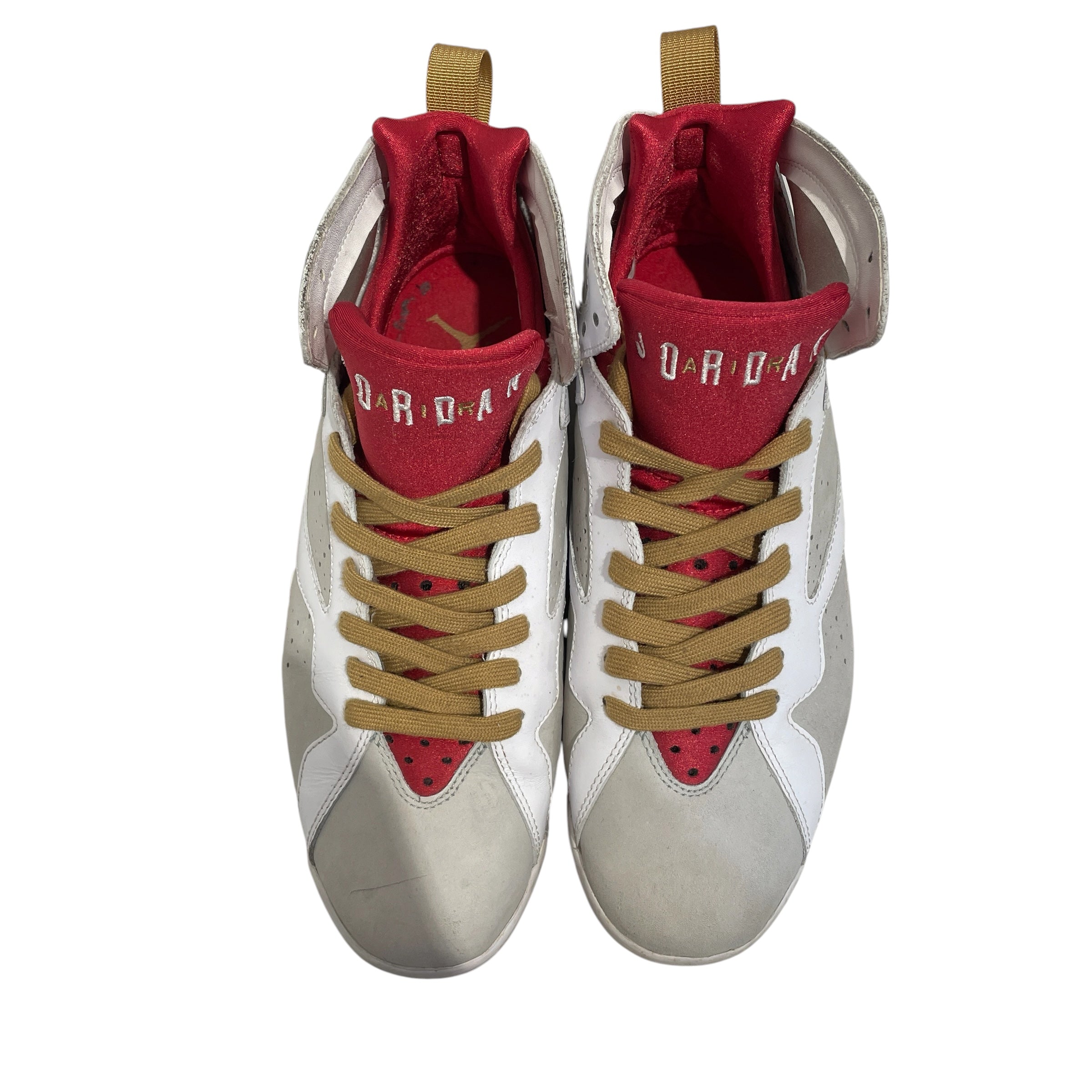 NIKE/AIR JORDAN 7 RETRO YOTR/Hi-Sneakers/US 10/Leather/WHT/459873-005 view 3