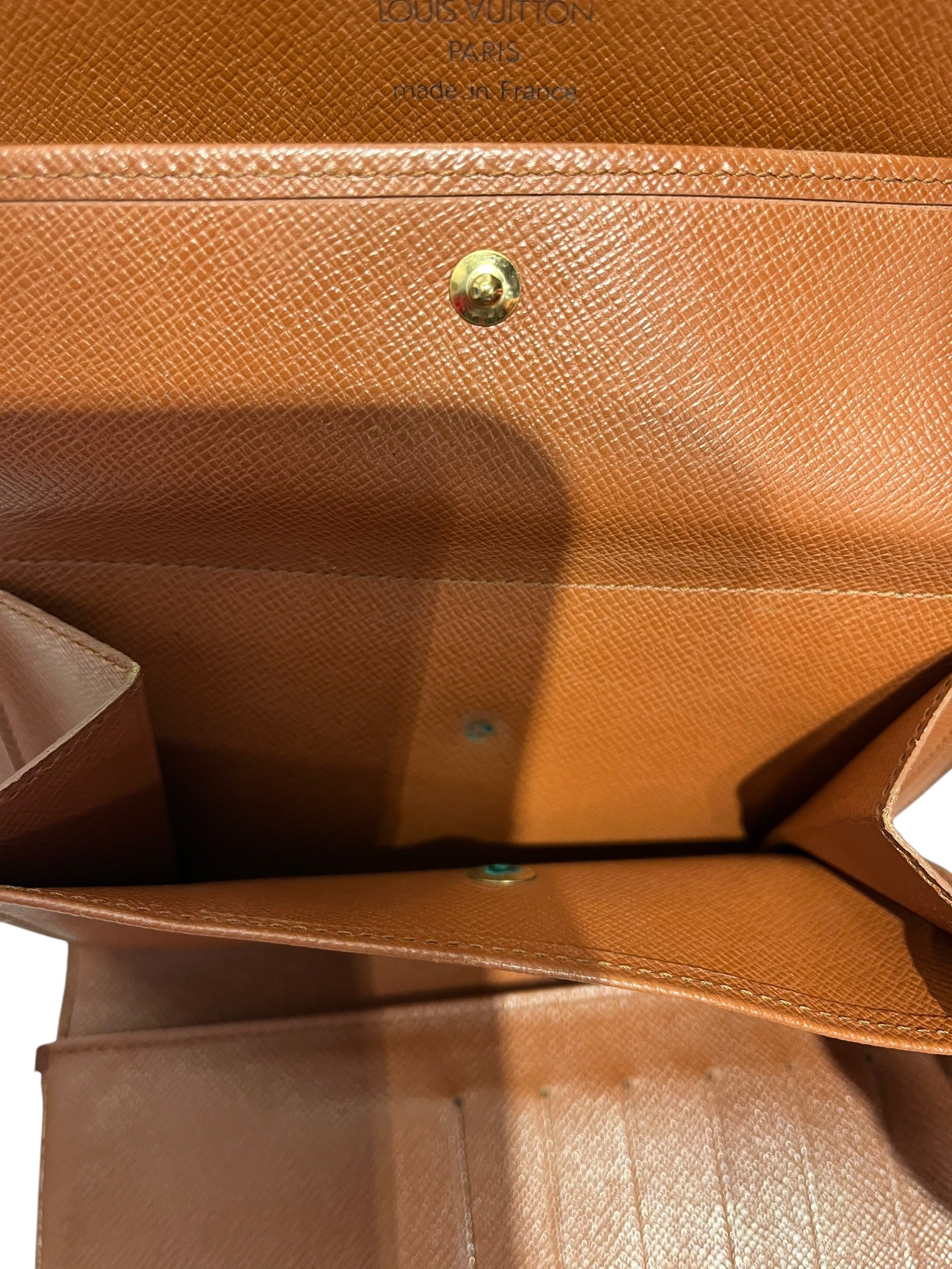 LOUIS VUITTON/Trifold Wallet/Monogram/Leather/BRW/SP0977 view 4
