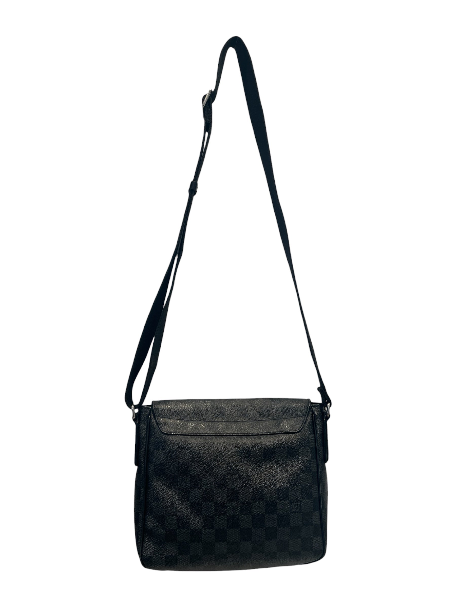 LOUIS VUITTON/Cross Body Bag/All Over Print/Leather/GRY/DAMIER GRAPHITE BOX LOGO view 2