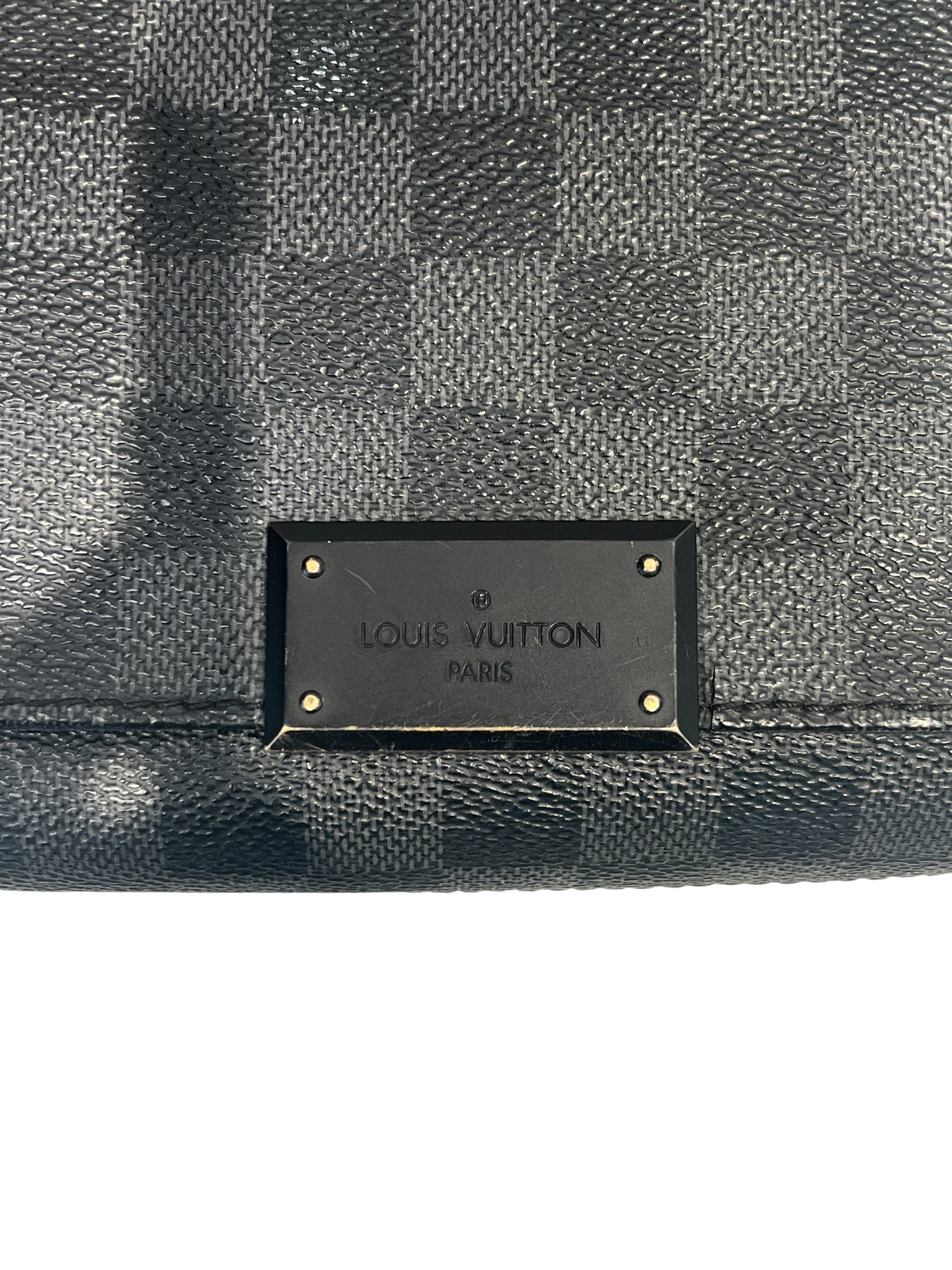 LOUIS VUITTON/Cross Body Bag/All Over Print/Leather/GRY/DAMIER GRAPHITE BOX LOGO view 3