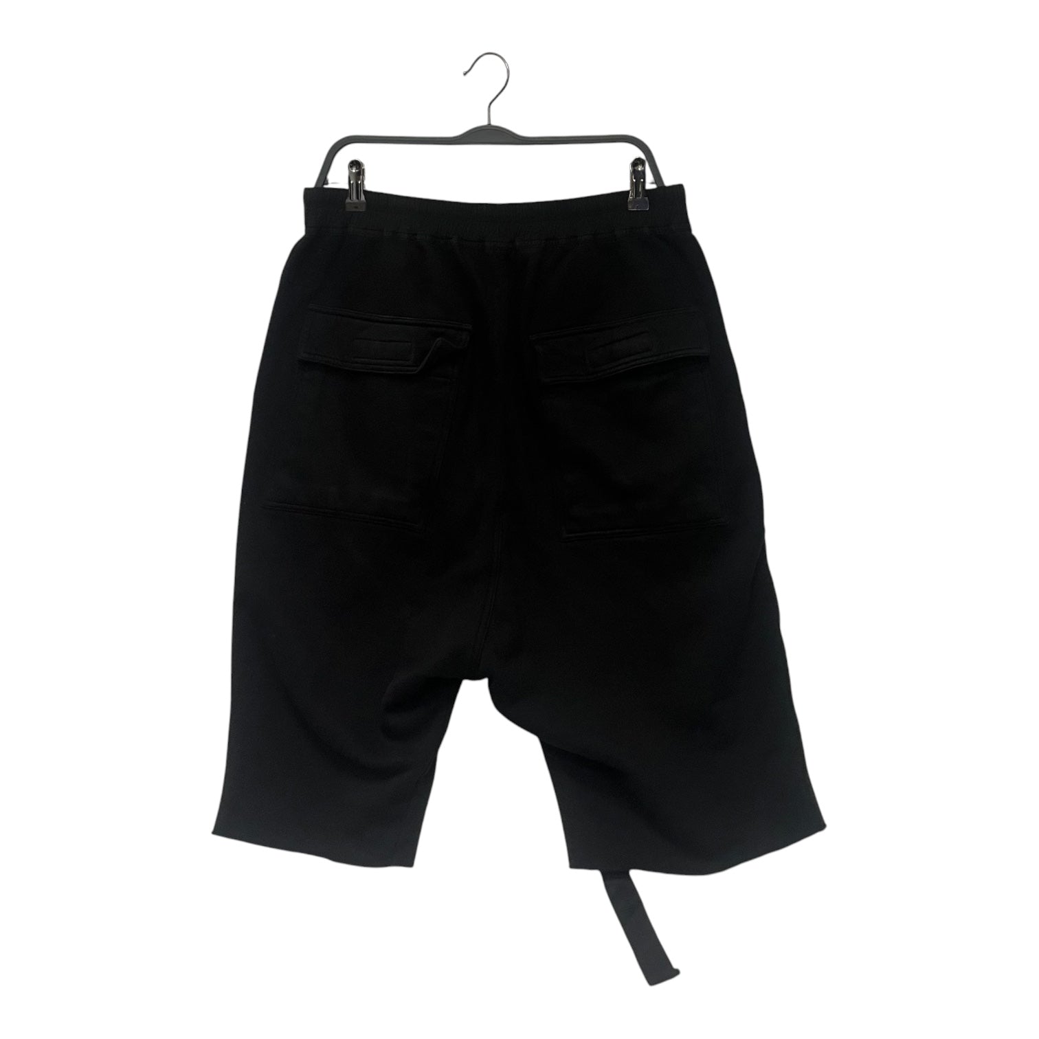RICK OWENS DRKSHDW/Shorts/M/Cotton/BLK/Button Fly/BELA SWEAT SHORTS view 2