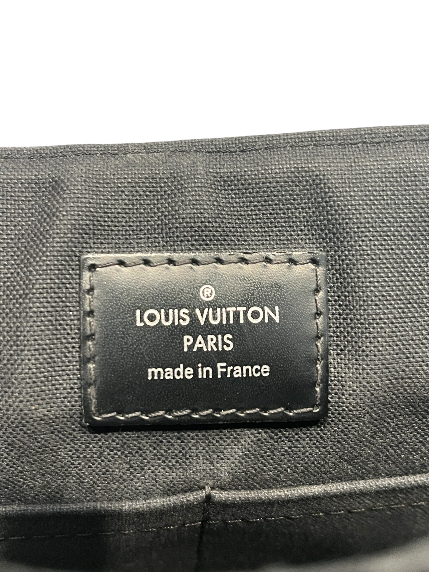 LOUIS VUITTON/Cross Body Bag/All Over Print/Leather/GRY/DAMIER GRAPHITE BOX LOGO view 4