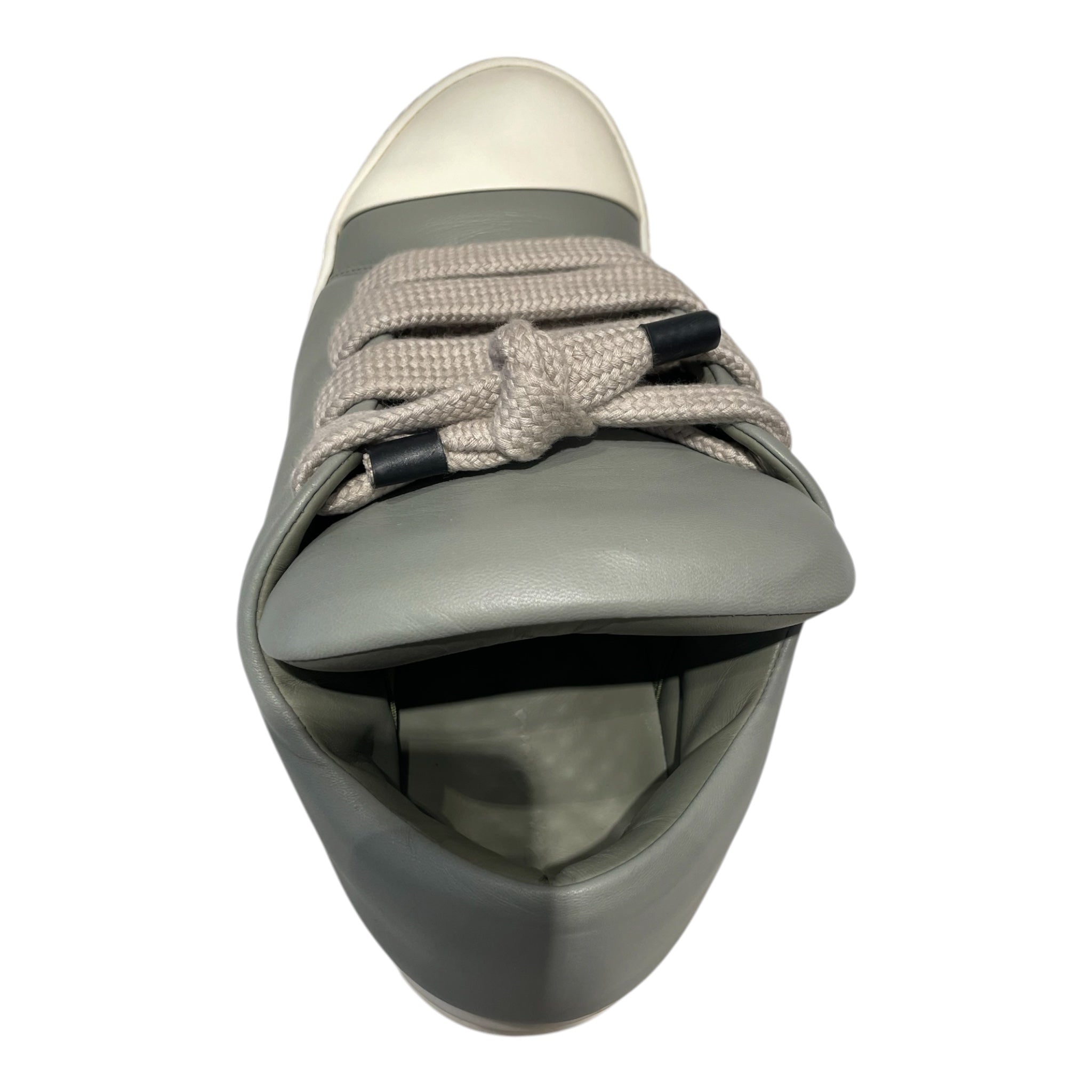 Rick Owens/Low-Sneakers/US 12/Leather/GRN/Temple Jumbo Lace Sneakers view 3