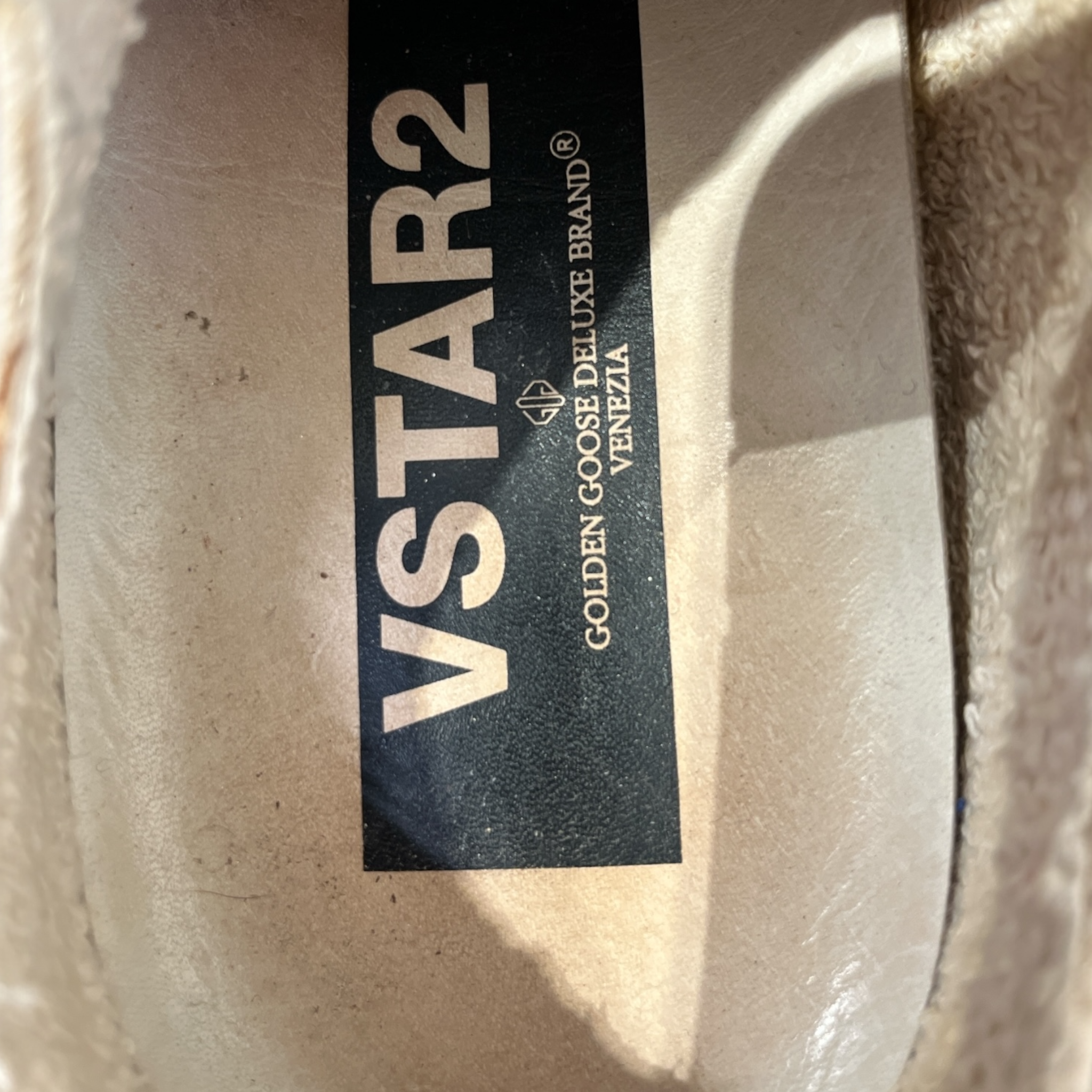 GOLDEN GOOSE/Low-Sneakers/EU 39/GLD/BLUE STAR view 3