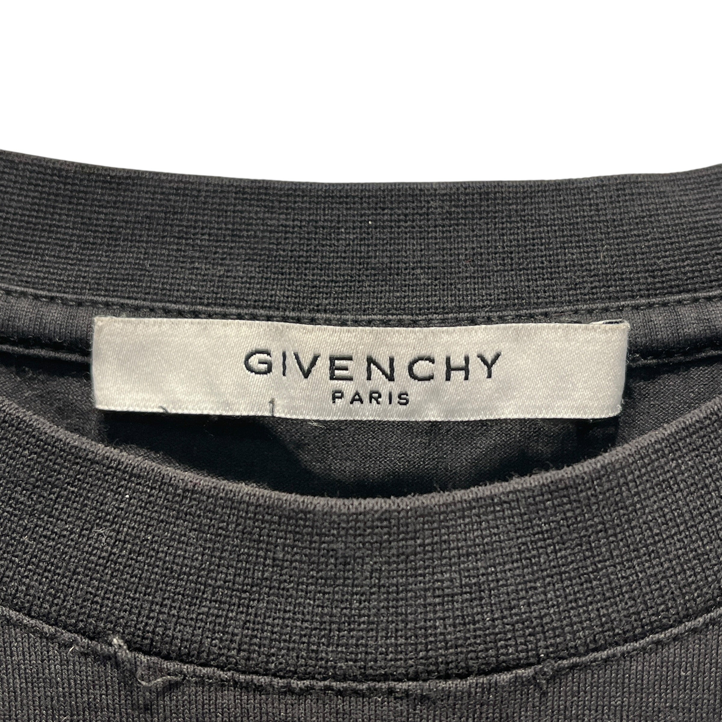 GIVENCHY/T-Shirt/M/Cotton/BLK/WRAP AROUND DRAGON TEE view 3
