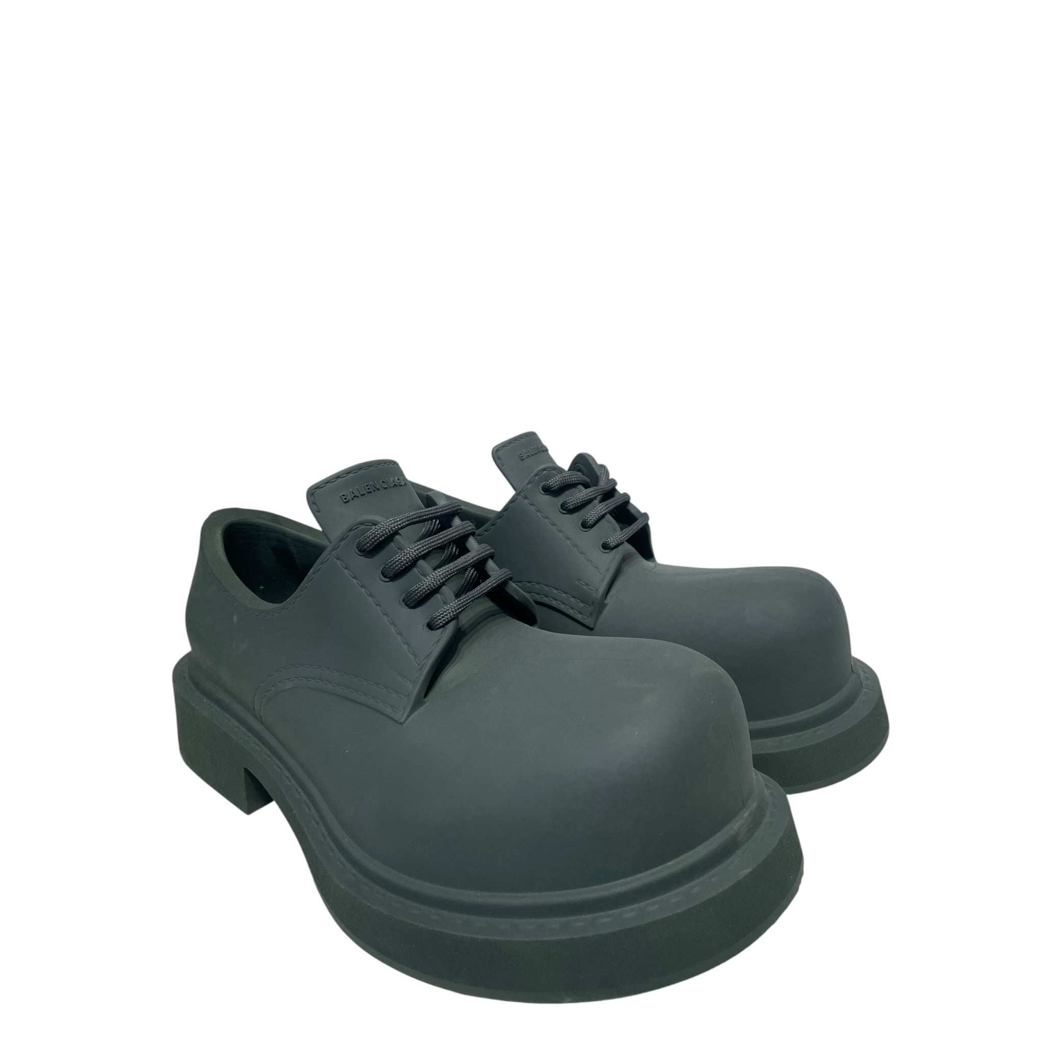 BALENCIAGA/Loafers/EU 40/Polyester/GRN/STEROID DERBY view 1