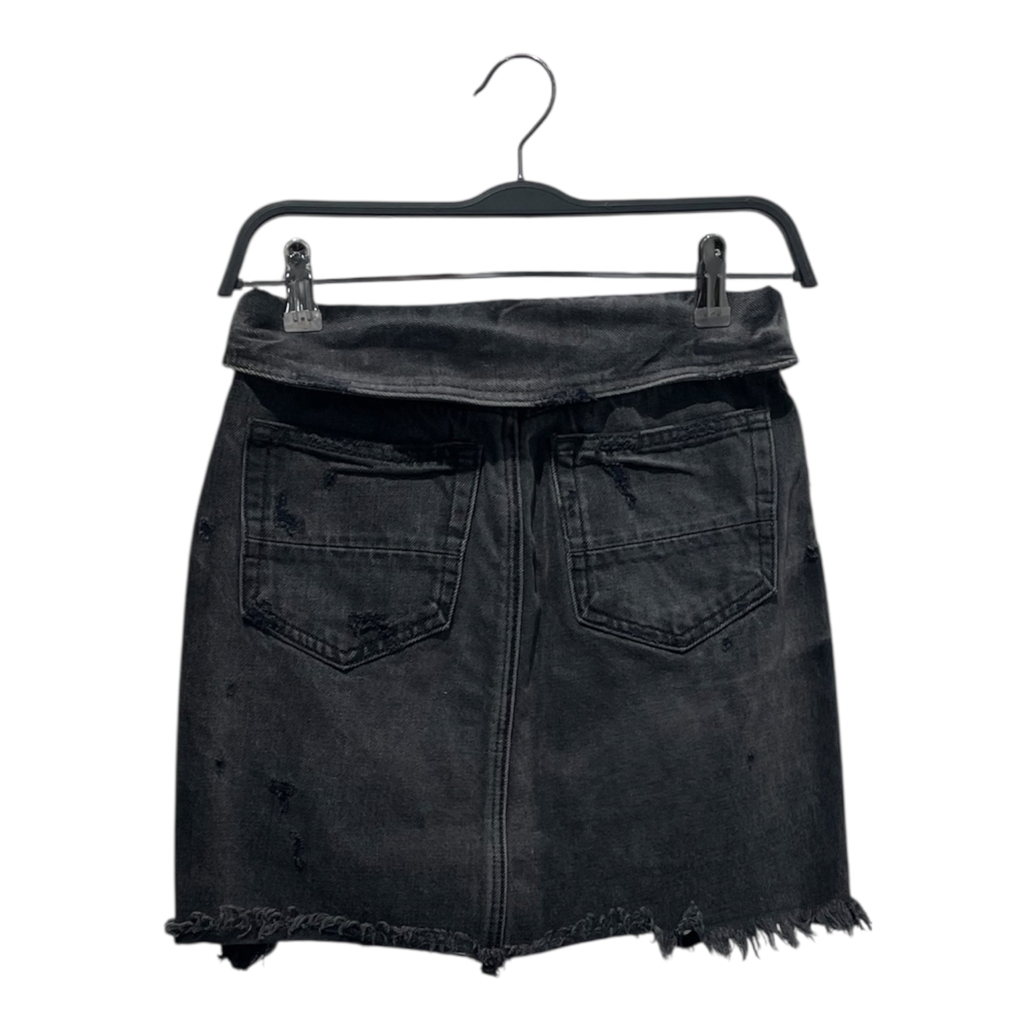 AMIRI/Skirt/0/Denim/BLK/DISTRESSED view 2