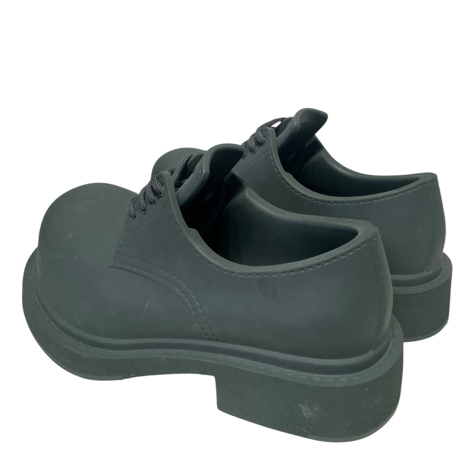 BALENCIAGA/Loafers/EU 40/Polyester/GRN/STEROID DERBY view 2