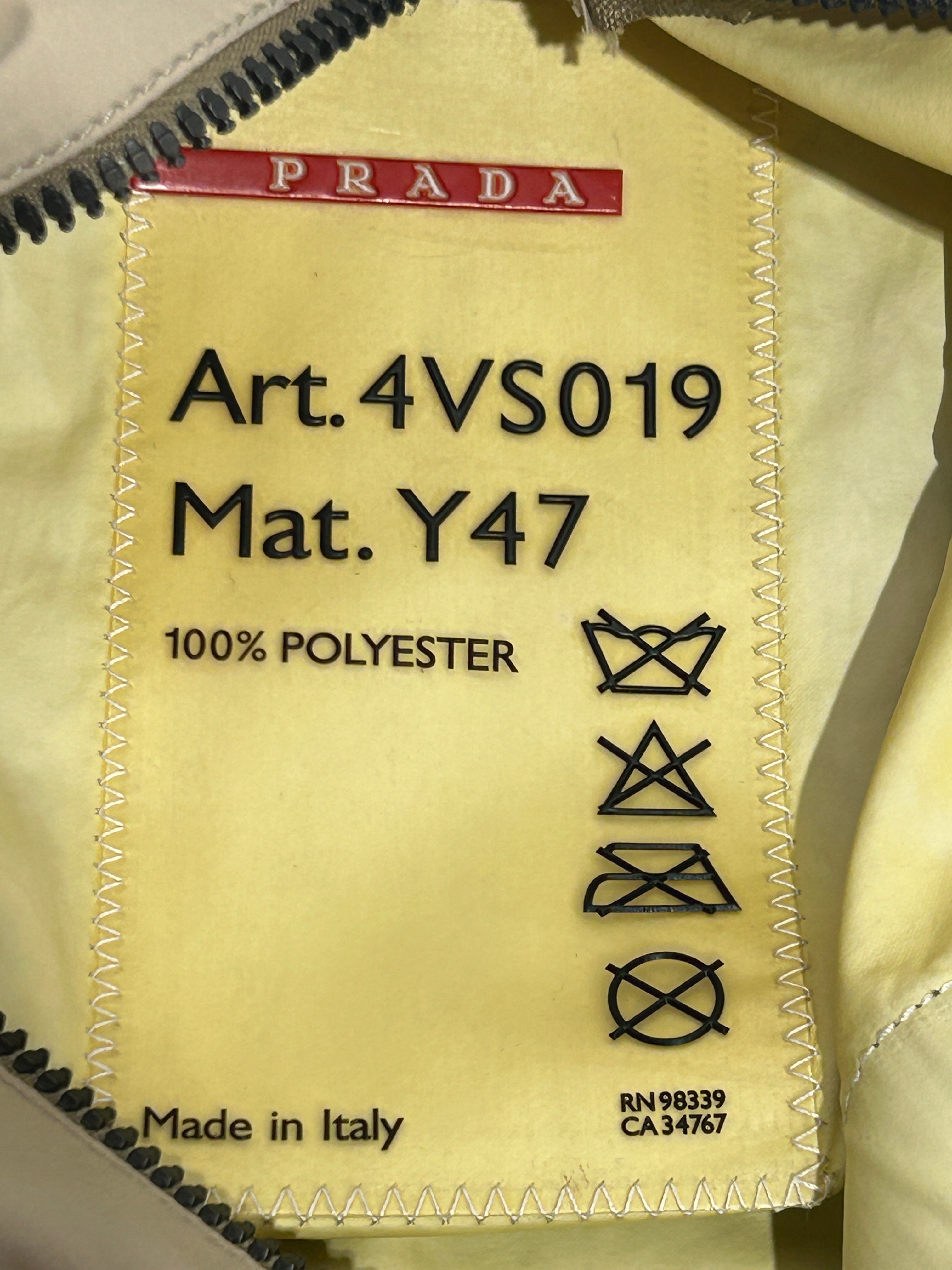 PRADA/Bag/Nylon/CRM/mini duffle view 5