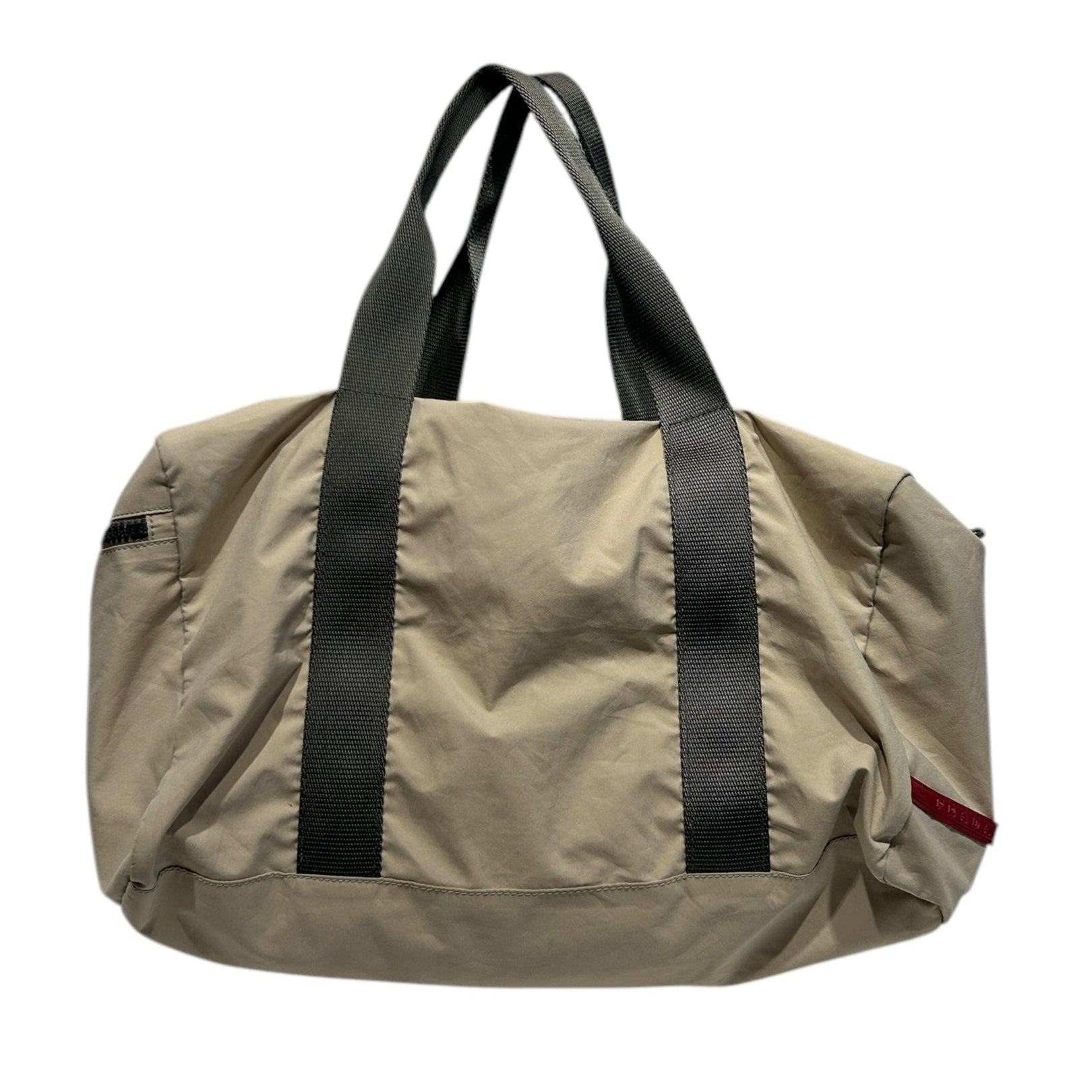 PRADA/Bag/Nylon/CRM/mini duffle view 1