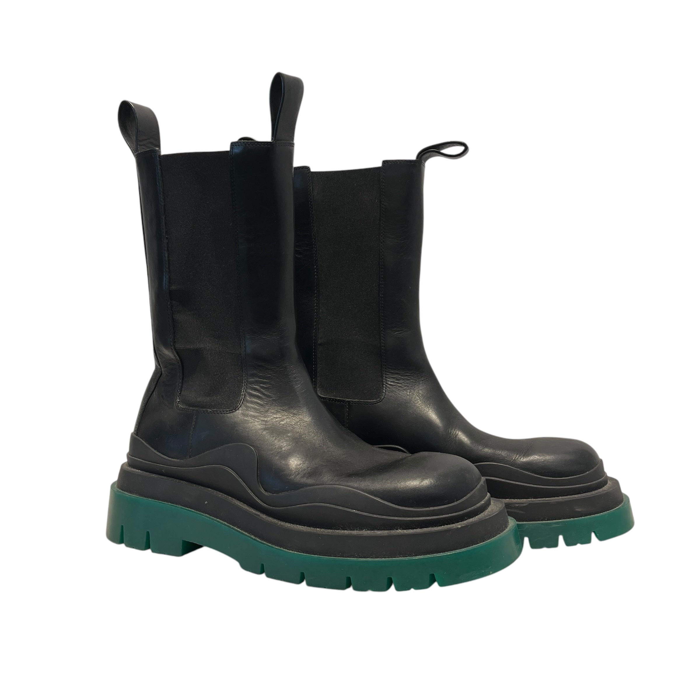BOTTEGA VENETA/Boots/US 8.5/BLK/Tire Boot view 1